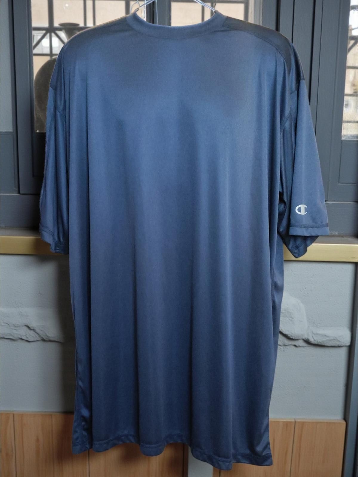 Champion Champion Men's Navy Blue Short Sleeve Activewear Size 3XL Size US XXL / EU 58 / 5 - 2 Thumbnail