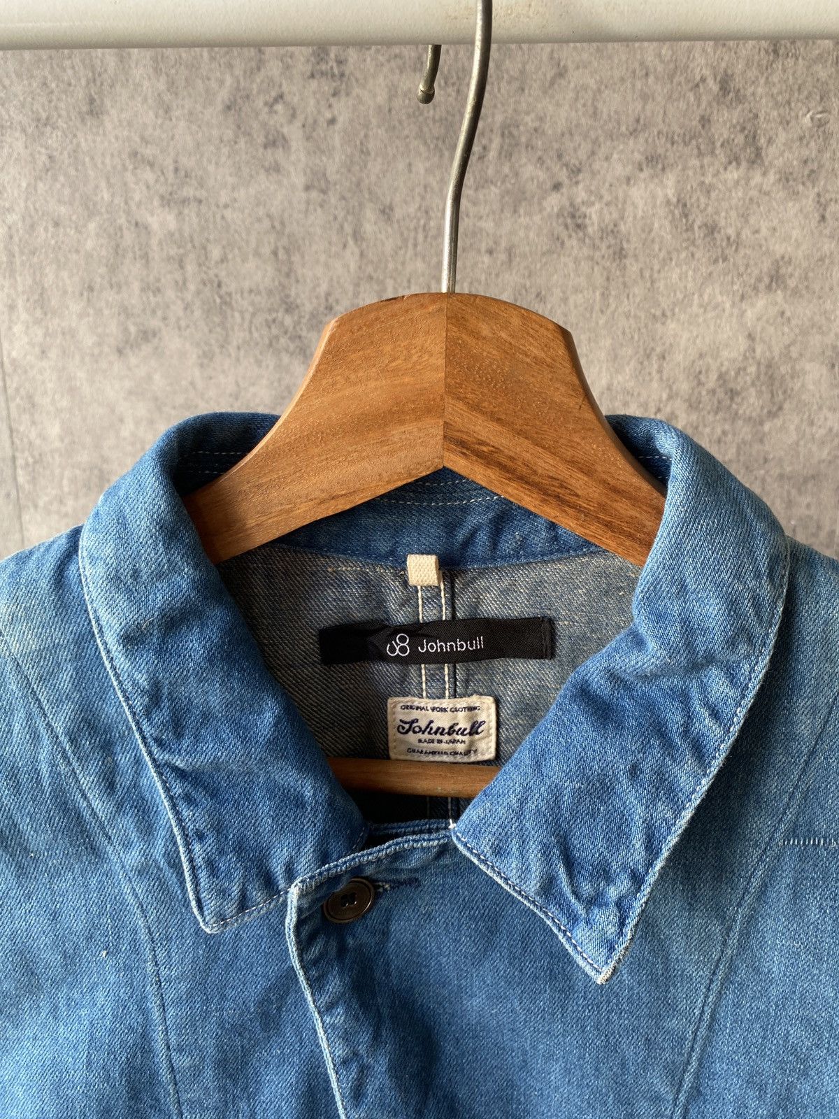Japanese Brand Vintage John Bull Japan Chore Denim Jacket Workwear Size US S / EU 44-46 / 1 - 10 Thumbnail