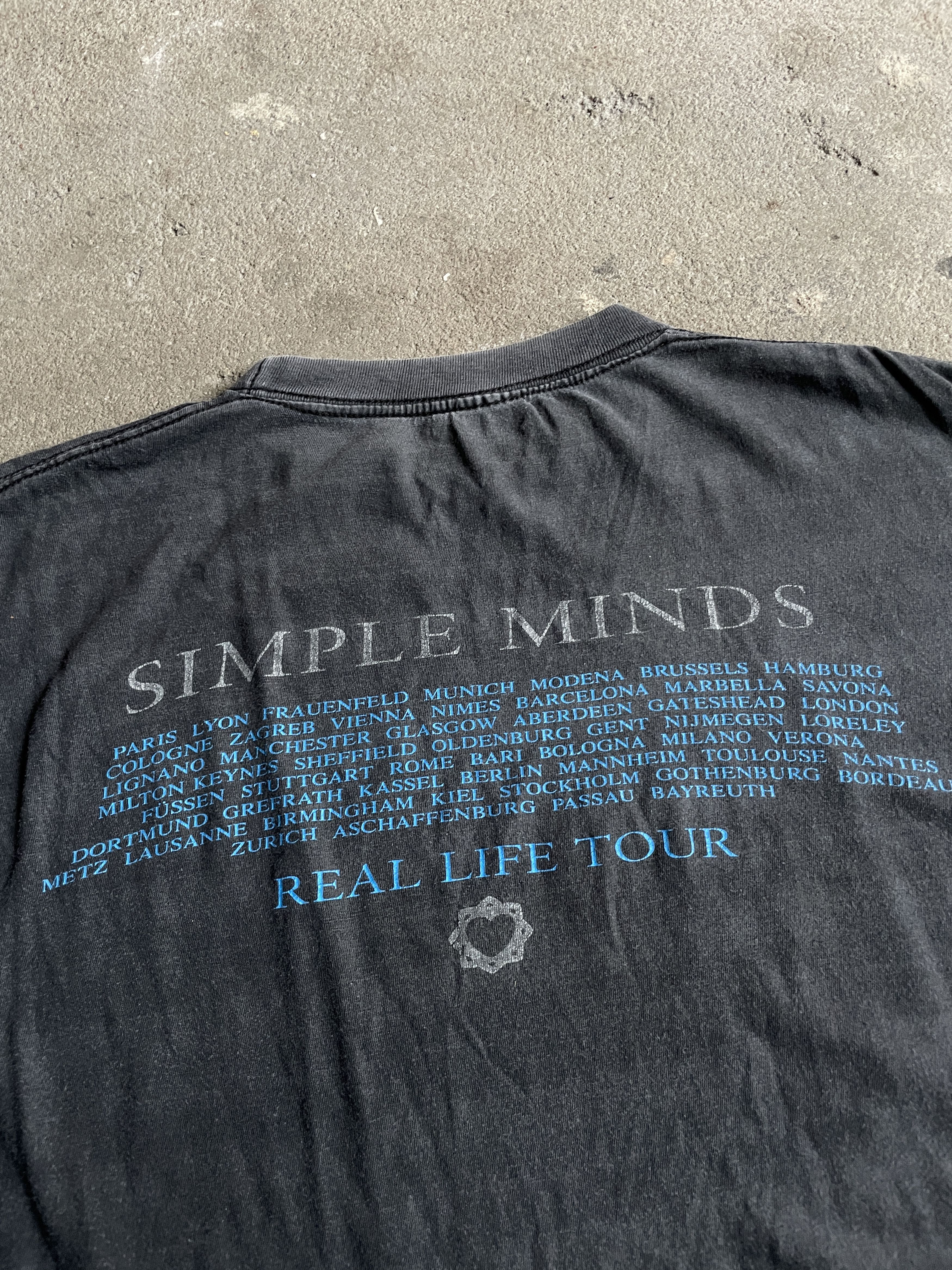 Band Tees × Vintage vintage simple minds real t shirt Size US M / EU 48-50 / 2 - 7 Thumbnail