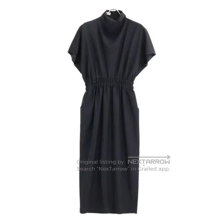 Dries Van Noten Dries Van Noten Black Wool Sleeveless Dress Size S / US 4 / IT 40 - 1 Thumbnail