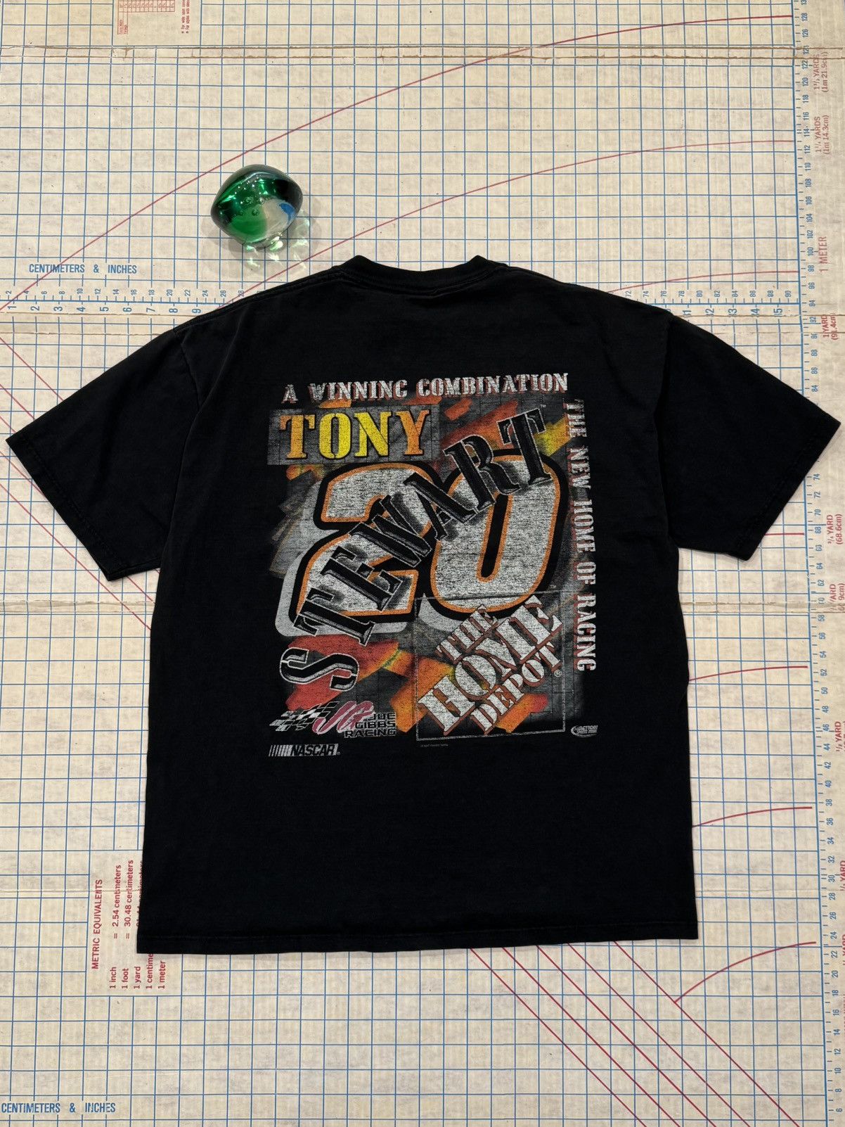 Chase Authentics Vintage Chase Authentic Tony Stewart NASCAR Tee Black Large Size US L / EU 52-54 / 3 - 8 Thumbnail