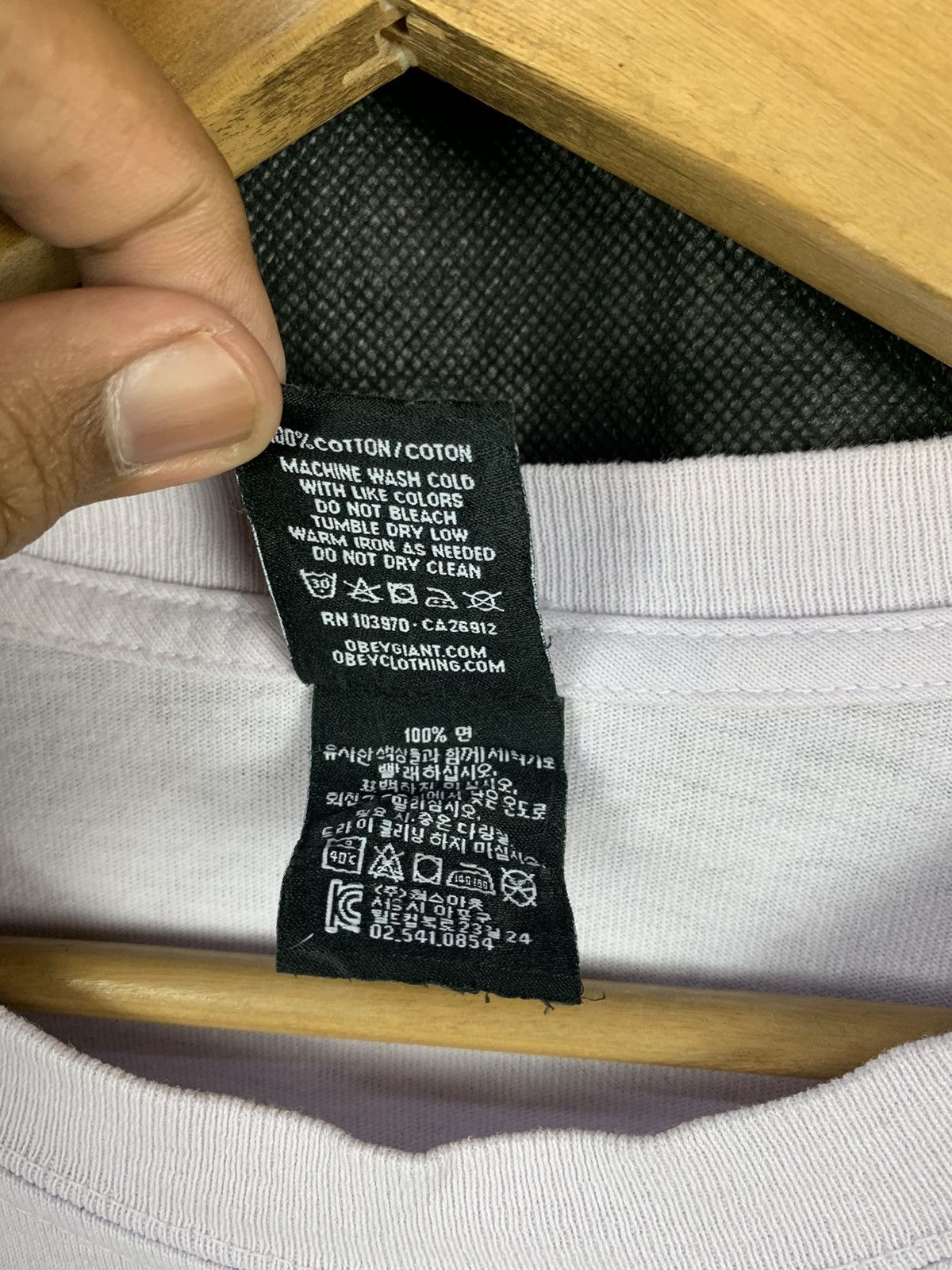 Obey Steals! Obey Box Logo Longsleeves Tee Size US XL / EU 56 / 4 - 10 Thumbnail