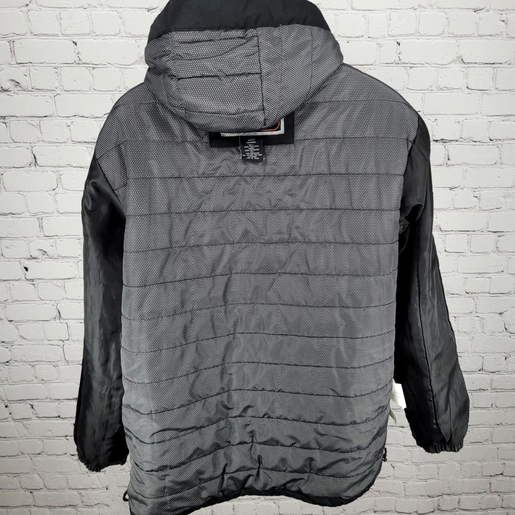 Free Country Free Country Black Insulated Removable Hood Inner Pockets Jacket Medium M Size US M / EU 48-50 / 2 - 5 Thumbnail