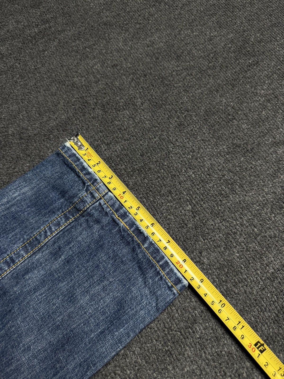 Japanese Brand Y2K 00s Japanese Number Nine Punk Rock Retro Avant Garde Size US 30 / EU 46 - 21 Thumbnail