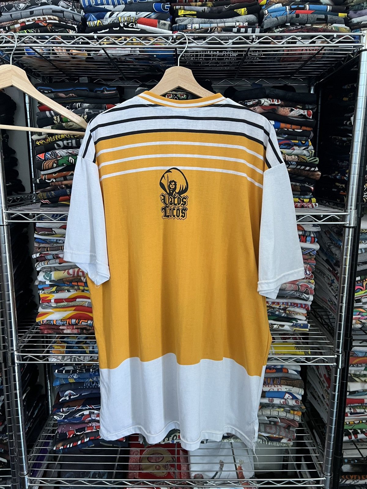Homies 90s Vatos Locos Chicano Cholo Tee Size US XXL / EU 58 / 5 - 2 Thumbnail