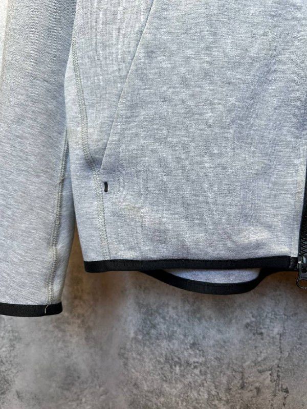 Nike Nike Tech Fleece Full-Zip Hoodie (928483-063) Heather Grey Size US S / EU 44-46 / 1 - 7 Thumbnail