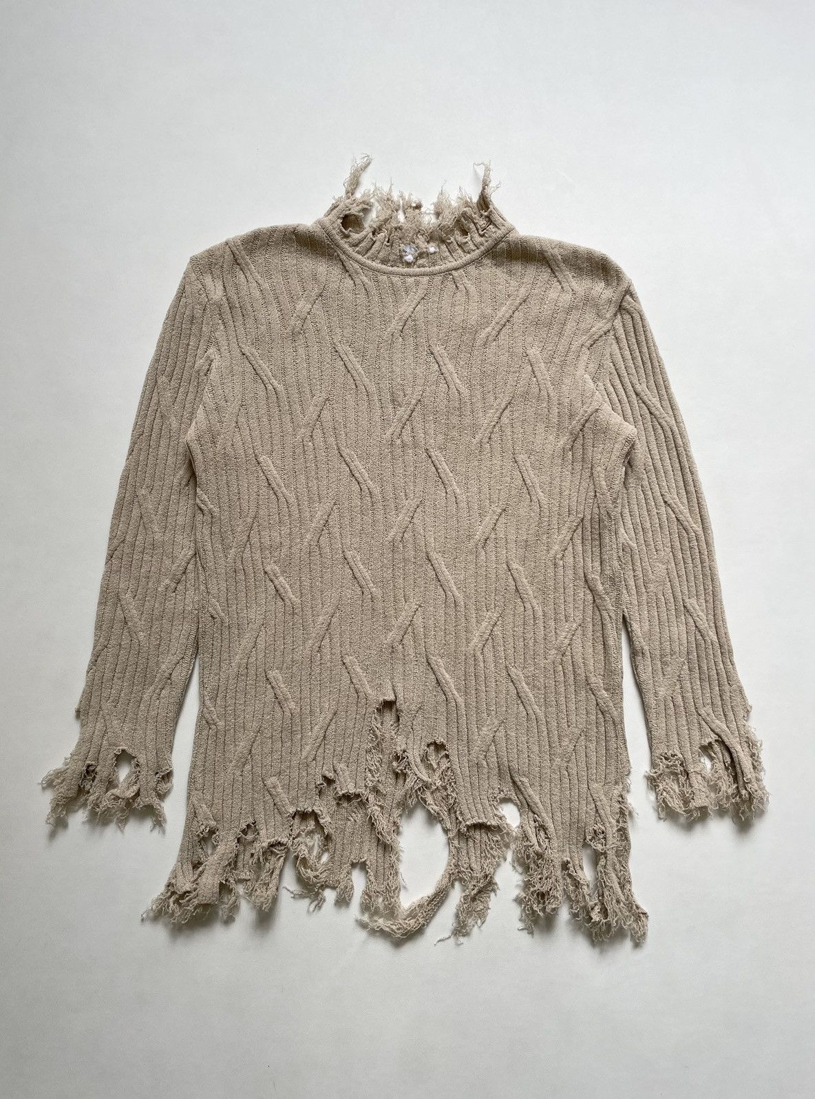 Kiko Kostadinov S/S 23 Zlatyu ‘Cedid Mock Neck Jumper’ Size US M / EU 48-50 / 2 - 15 Thumbnail