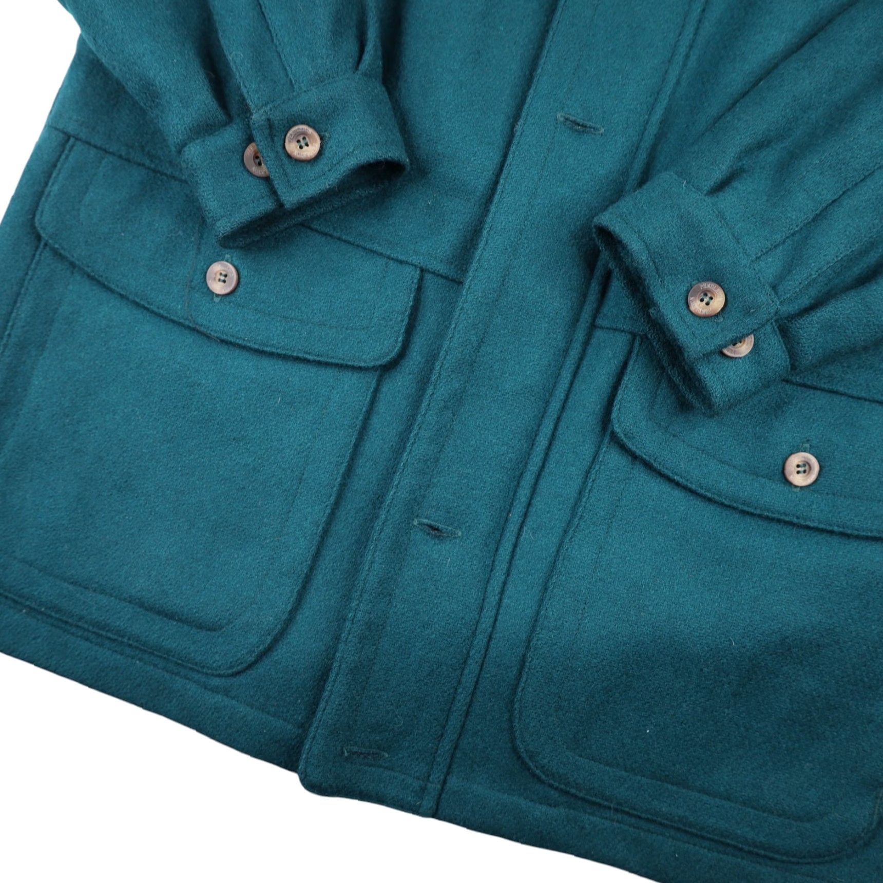 Pendleton VINTAGE Pendleton Coat Mens M Heavy Wool Blue Teal Overcoat Size US M / EU 48-50 / 2 - 4 Thumbnail