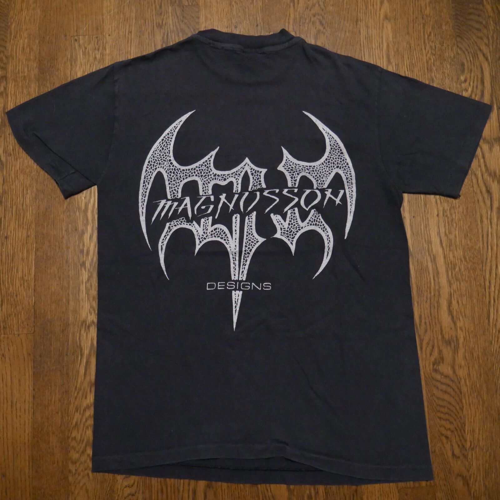 Vintage 80s MAGNUSSON DESIGNS TONY SKATEBOARD T-SHIRT M, image size:1600x1600