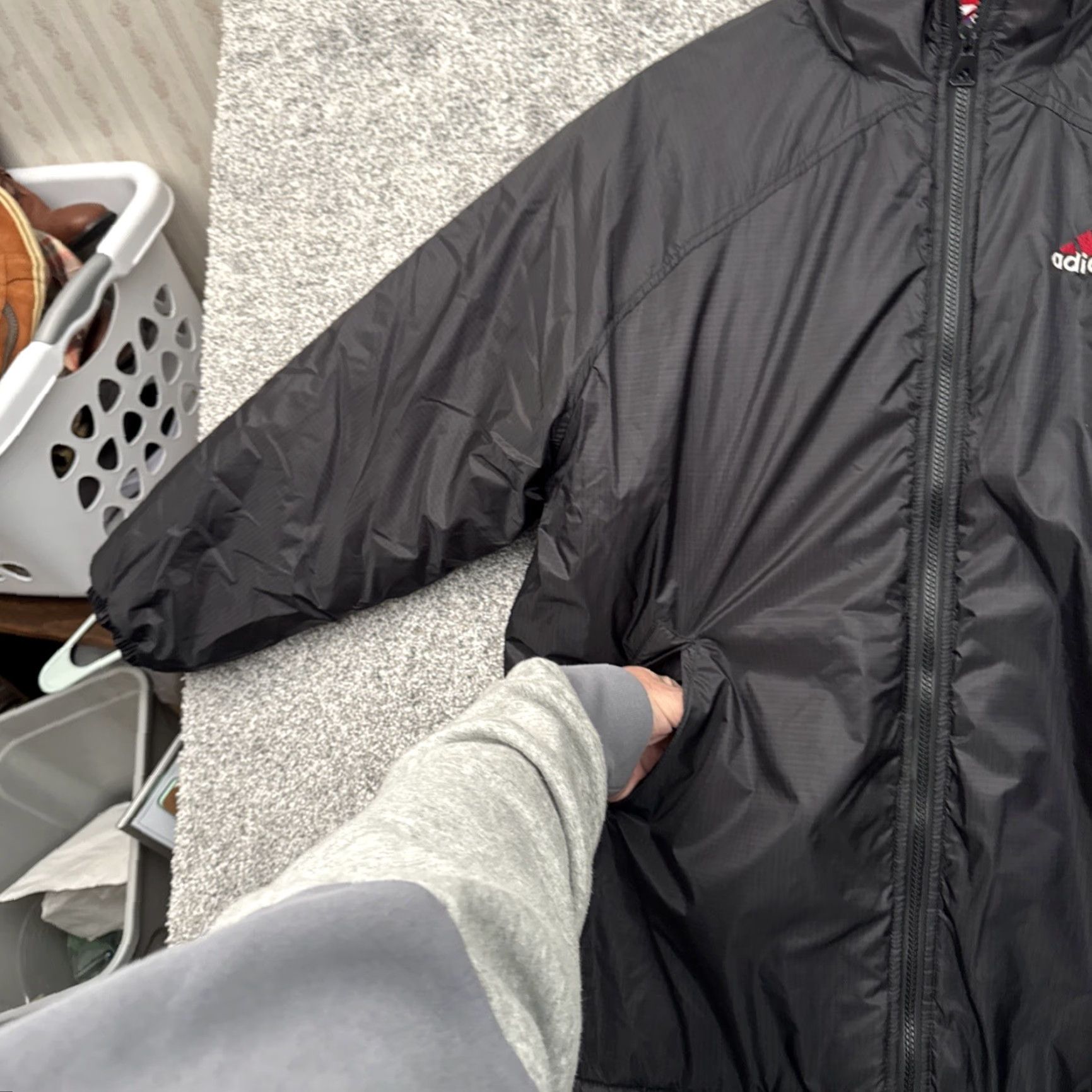 Adidas VINTAGE Adidas Y2K Puffer Jacket Mens XL Red 90s Retro Sportswear Streetwear Athleisure Coat Puffer Mens Size US XL / EU 56 / 4 - 5 Thumbnail