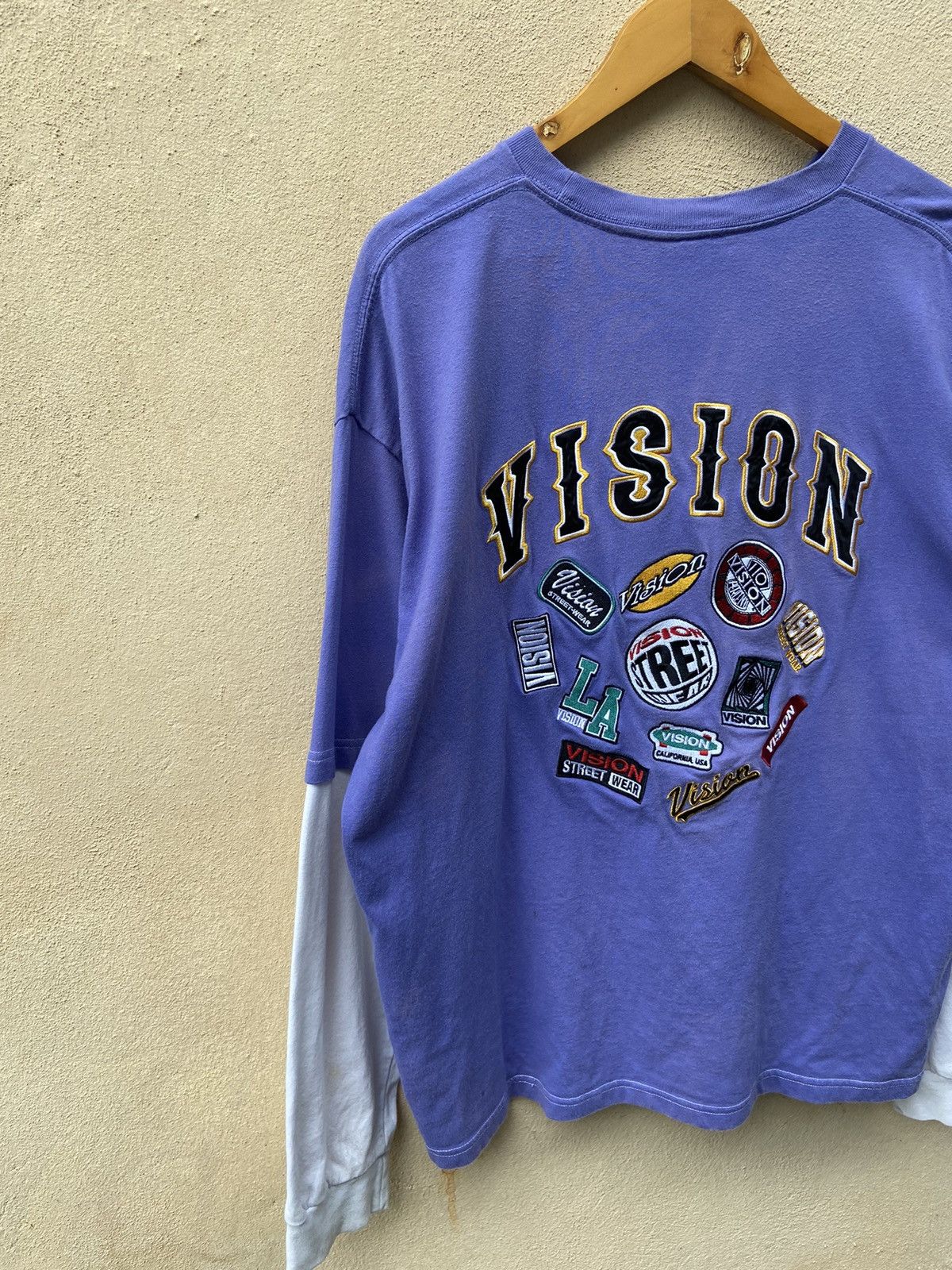 Powell Peralta 🔥 Vision street wear t shirt double sleeve Size US XL / EU 56 / 4 - 3 Thumbnail