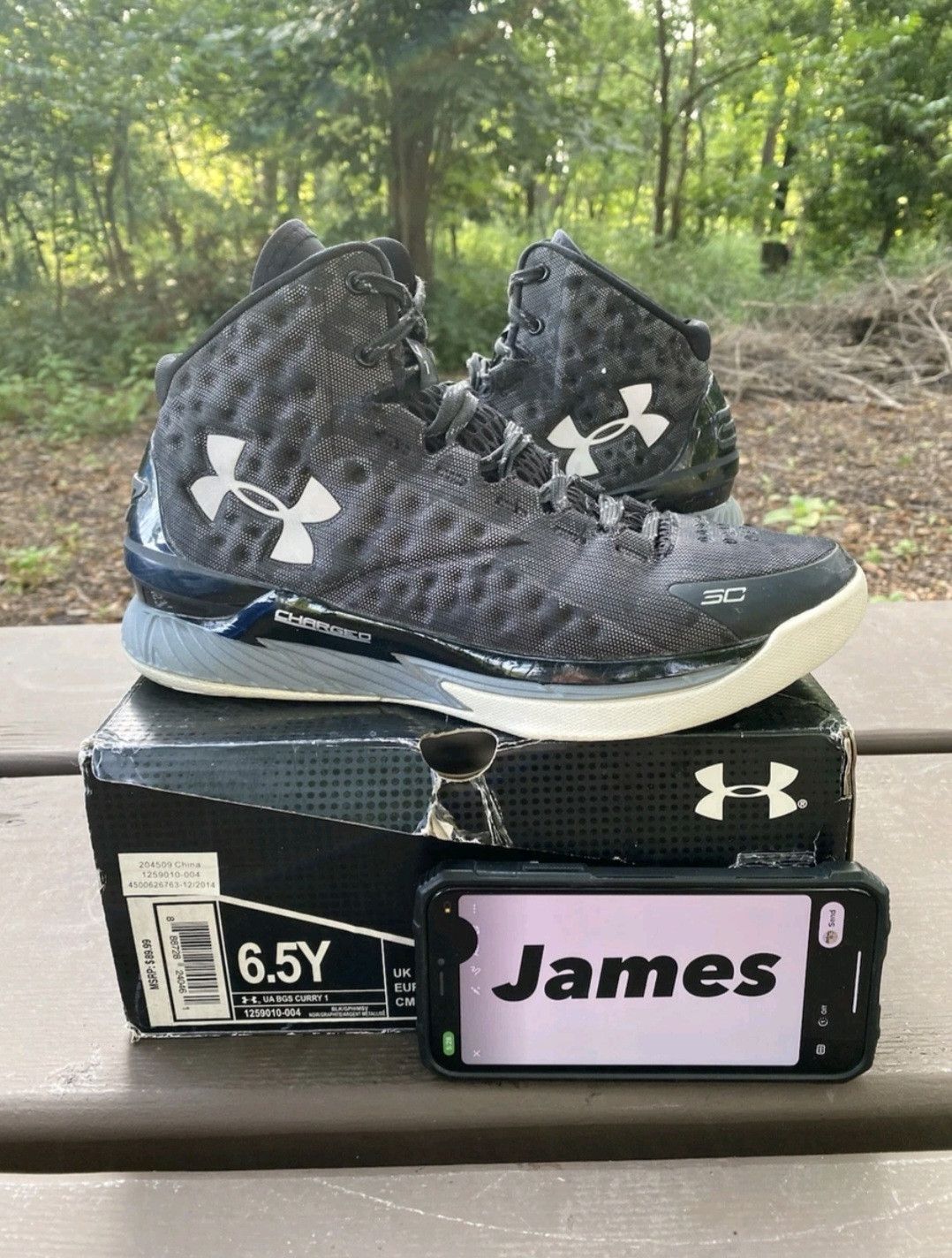 Under Armour Under Armour Steph Curry Size 6.5Y Size US 6.5 / EU 39-40 - 1 Thumbnail