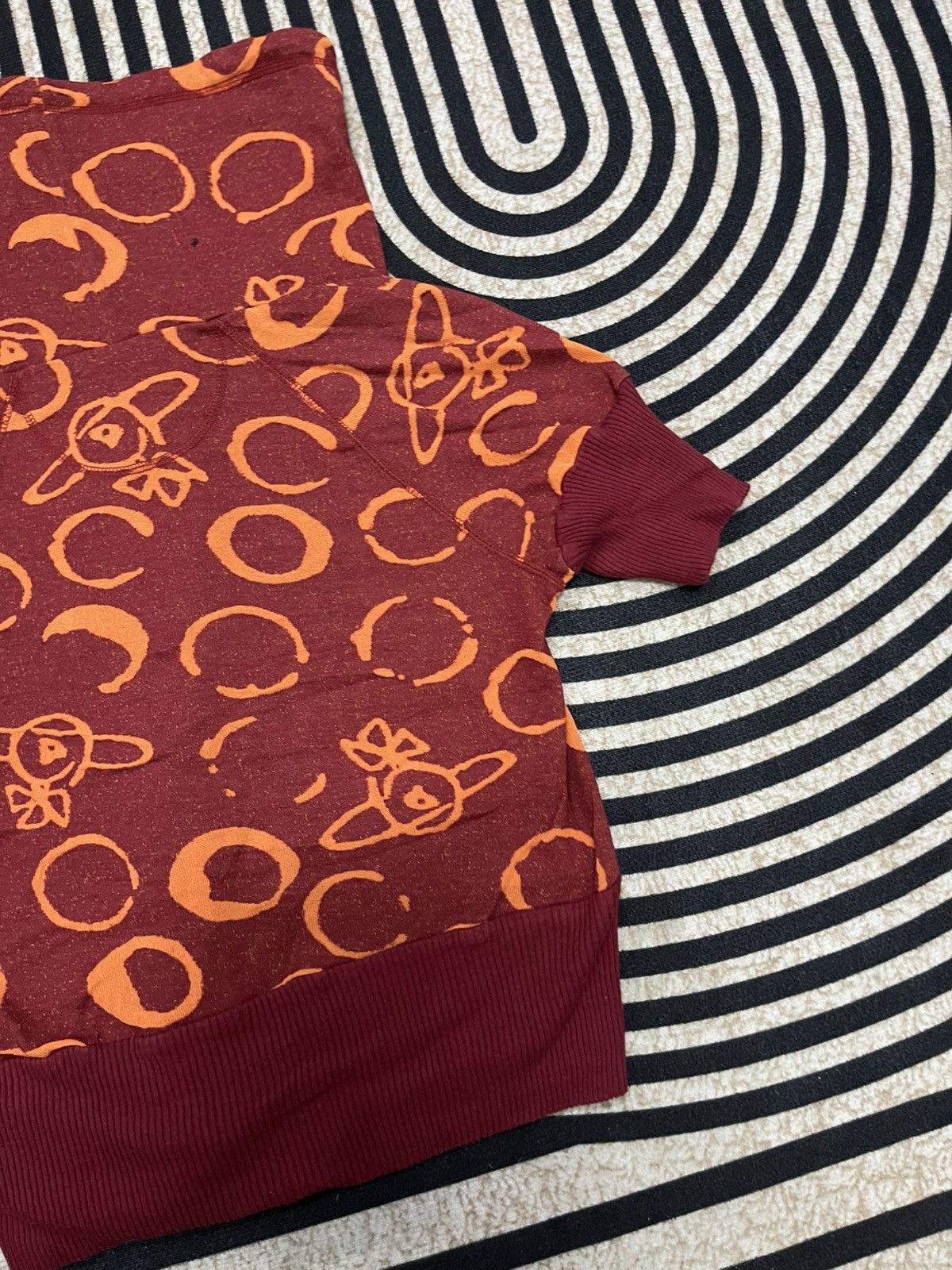 Vivienne Westwood 2000s VIVIENNE WESTWOOD PATTERNED SHIRRING FULLPRINT ORB Size M / US 6-8 / IT 42-44 - 9 Thumbnail