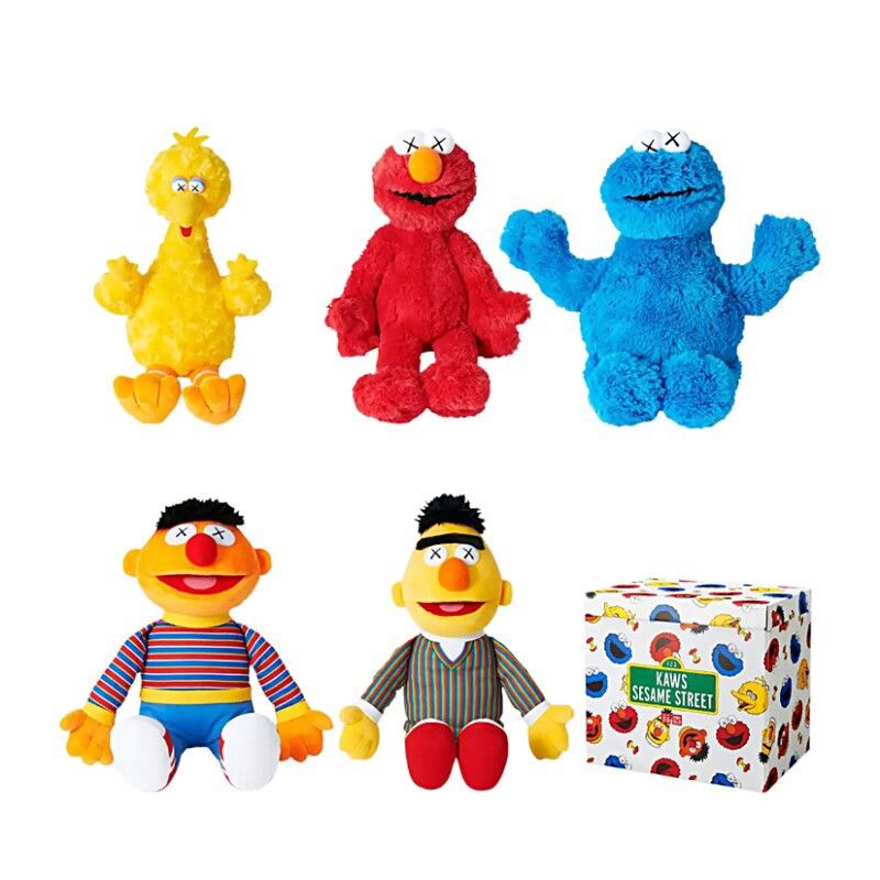 Kaws × Uniqlo KAWS x Uniqlo x Sesame Street "BIG BIRD" Toy Doll Size ONE SIZE - 16 Thumbnail