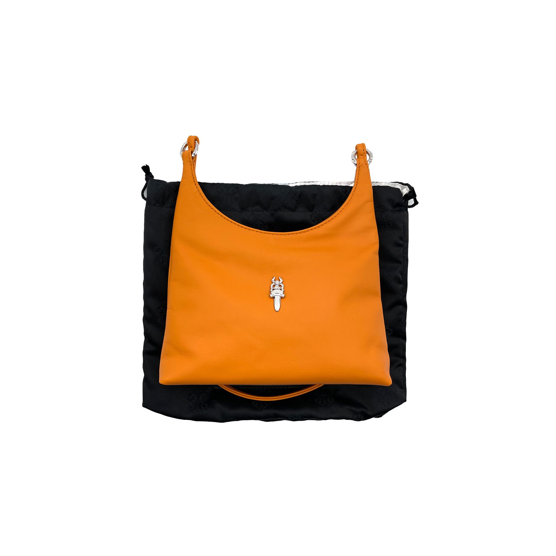 Chrome Hearts Chrome Hearts Viv Silver Dagger Orange Shoulder Bag Size ONE SIZE - 4 Thumbnail