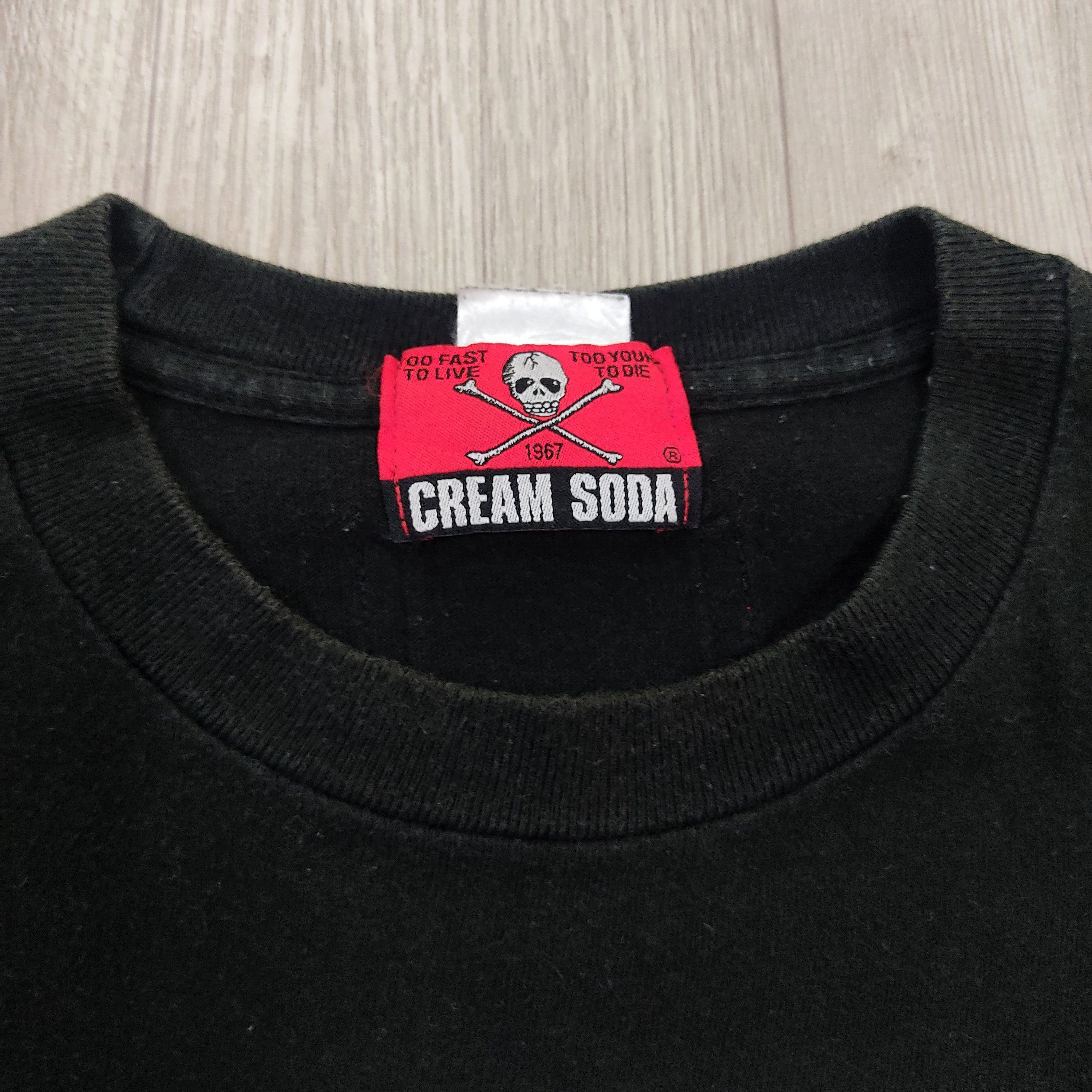 Japanese Brand Cream Soda Roll 'N' Roll Dept. Harajuku T-shirt Size US S / EU 44-46 / 1 - 4 Thumbnail