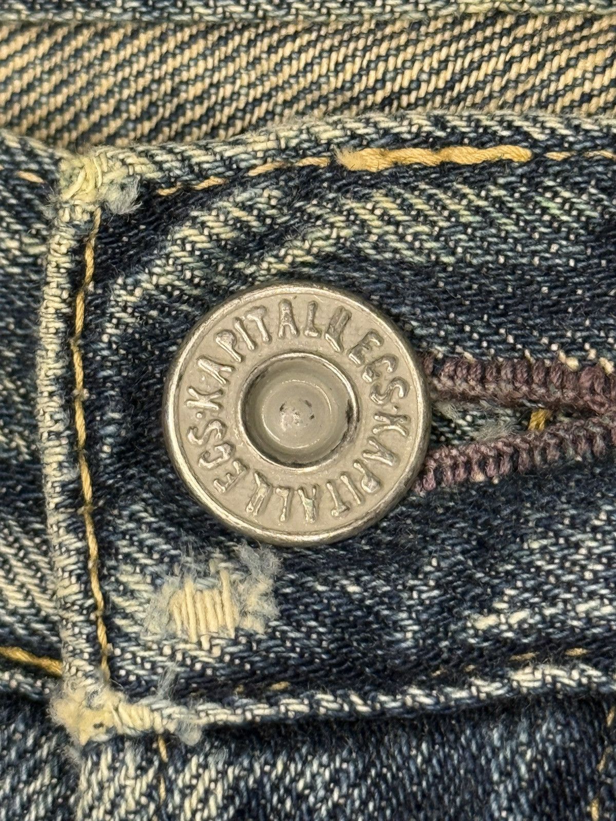 Kapital Kapital Repaired Denim Jeans Size US 28 / EU 44 - 5 Thumbnail