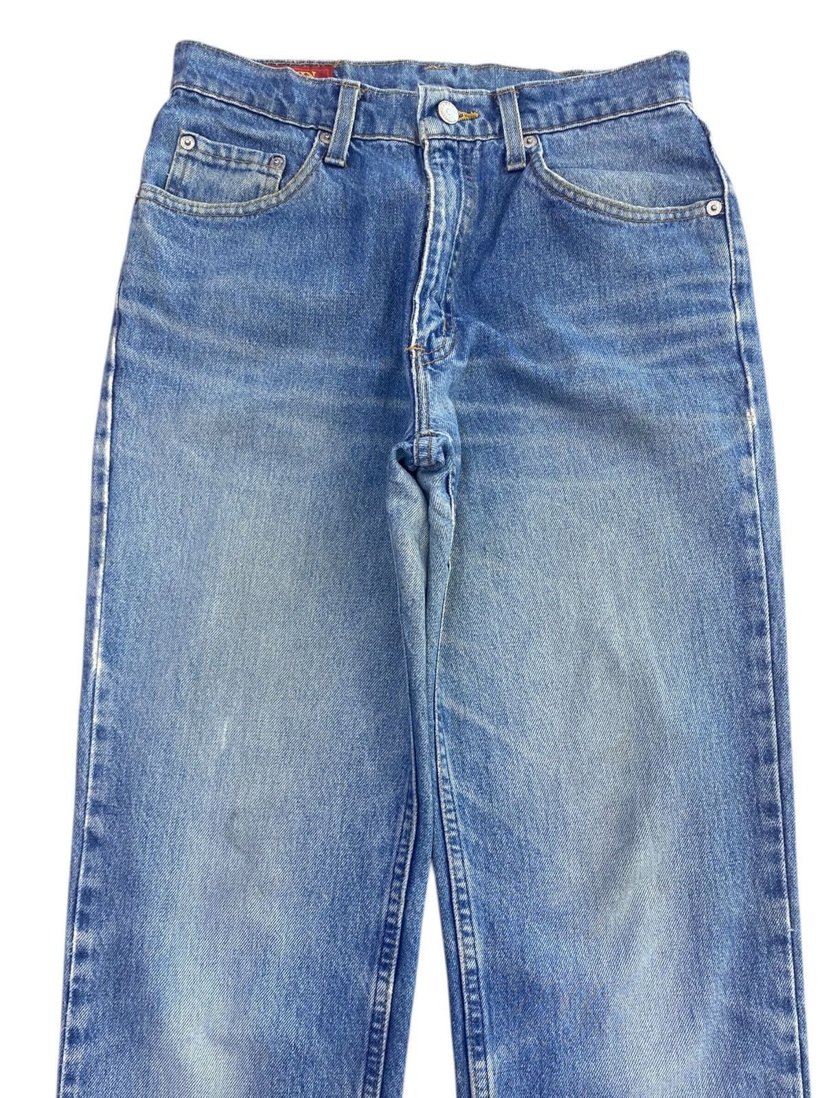 Edwin Edwin US Classic Faded Blue Wash Style Loose Jeans Size US 27 - 2 Thumbnail