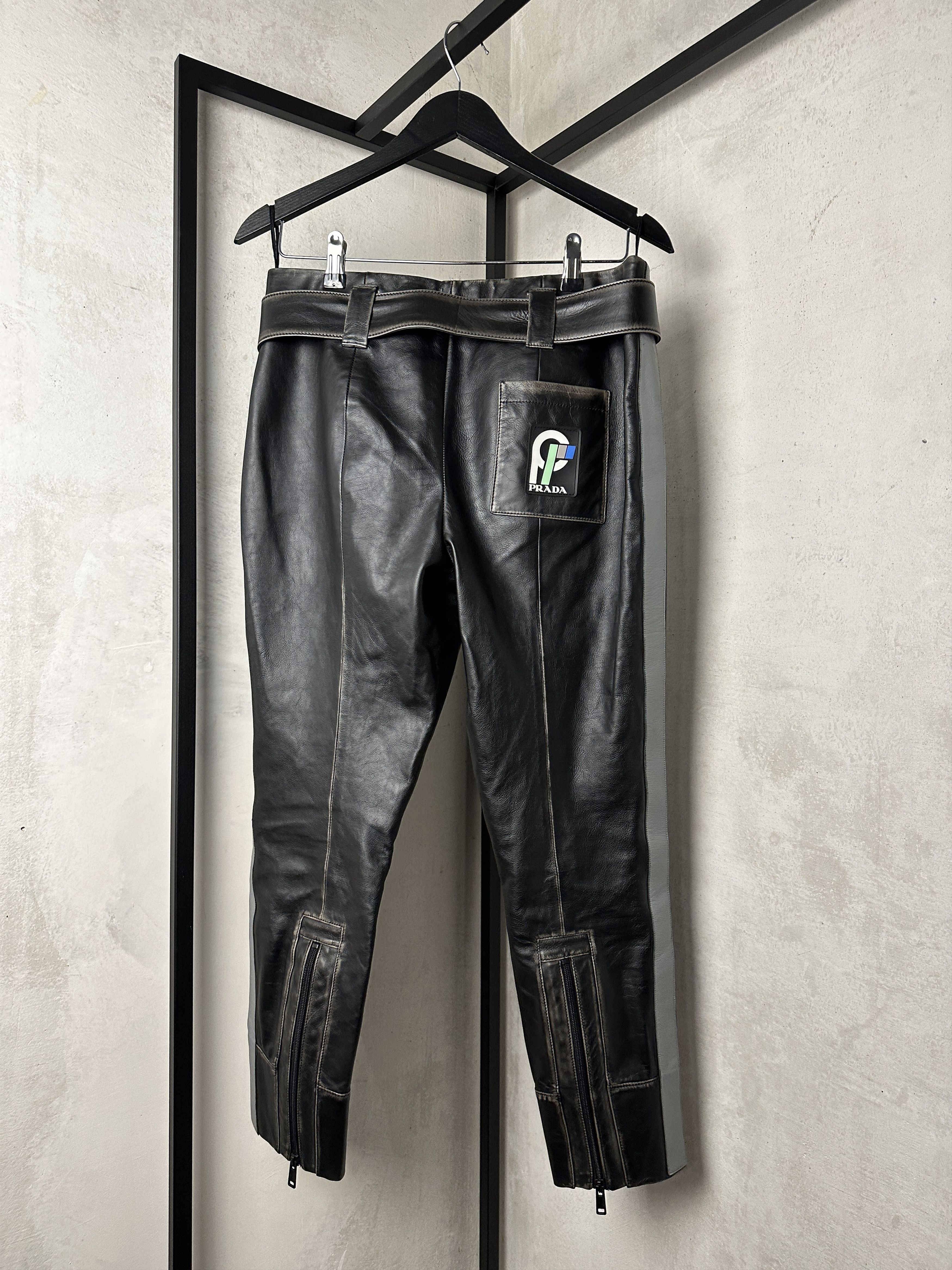 Prada Prada FW18 Leather Pants Size 28" / US 6 / IT 42 - 20 Thumbnail