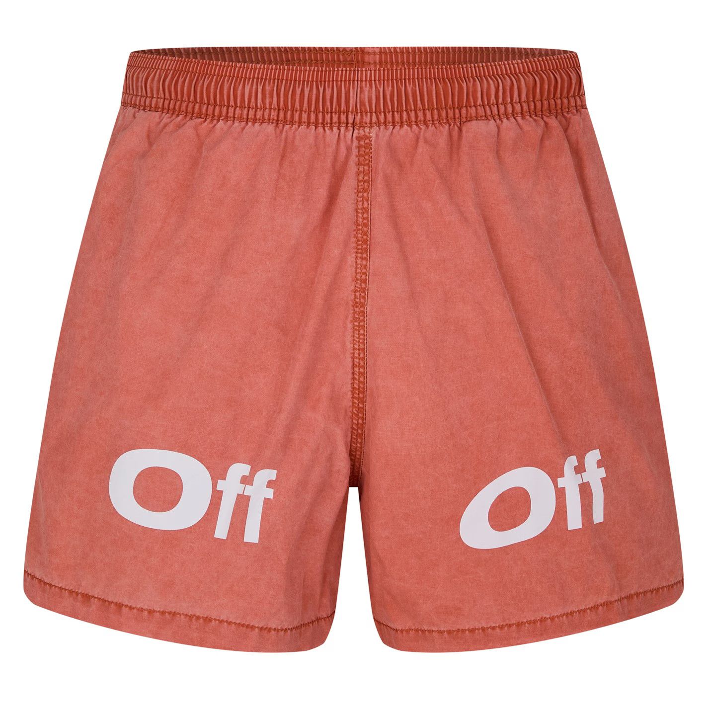 Off-White o1g2r1mq0326 Sunset Motif Swim Shorts in Orange Size US 28 / EU 44 - 1 Thumbnail
