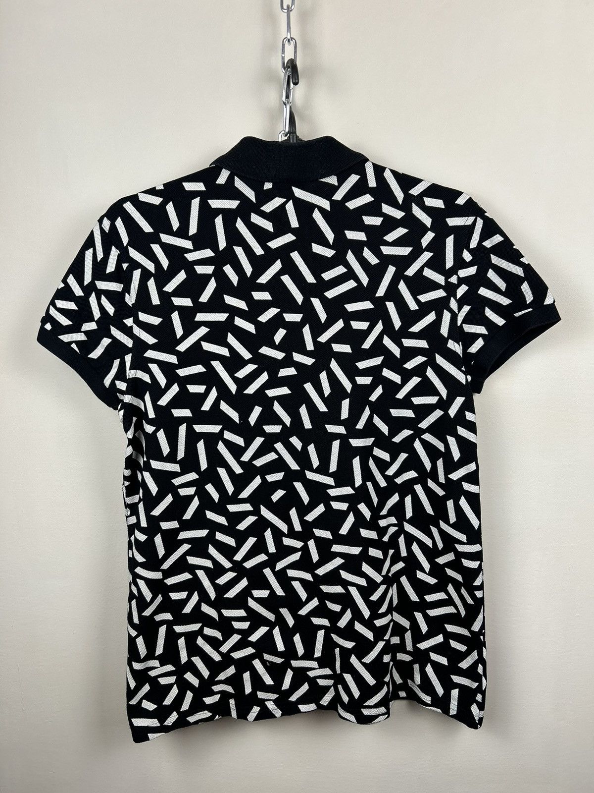 Saint Laurent Paris Saint Laurent Paris Geometric Polo Shirt YSL Size US S / EU 44-46 / 1 - 12 Thumbnail