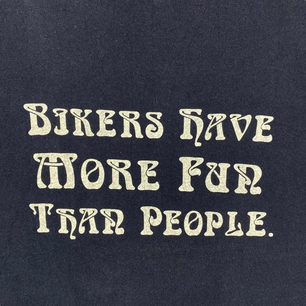 Vintage Vintage LAID BACK Bikers Have More Fun Than People Tee Size US L / EU 52-54 / 3 - 2 Thumbnail