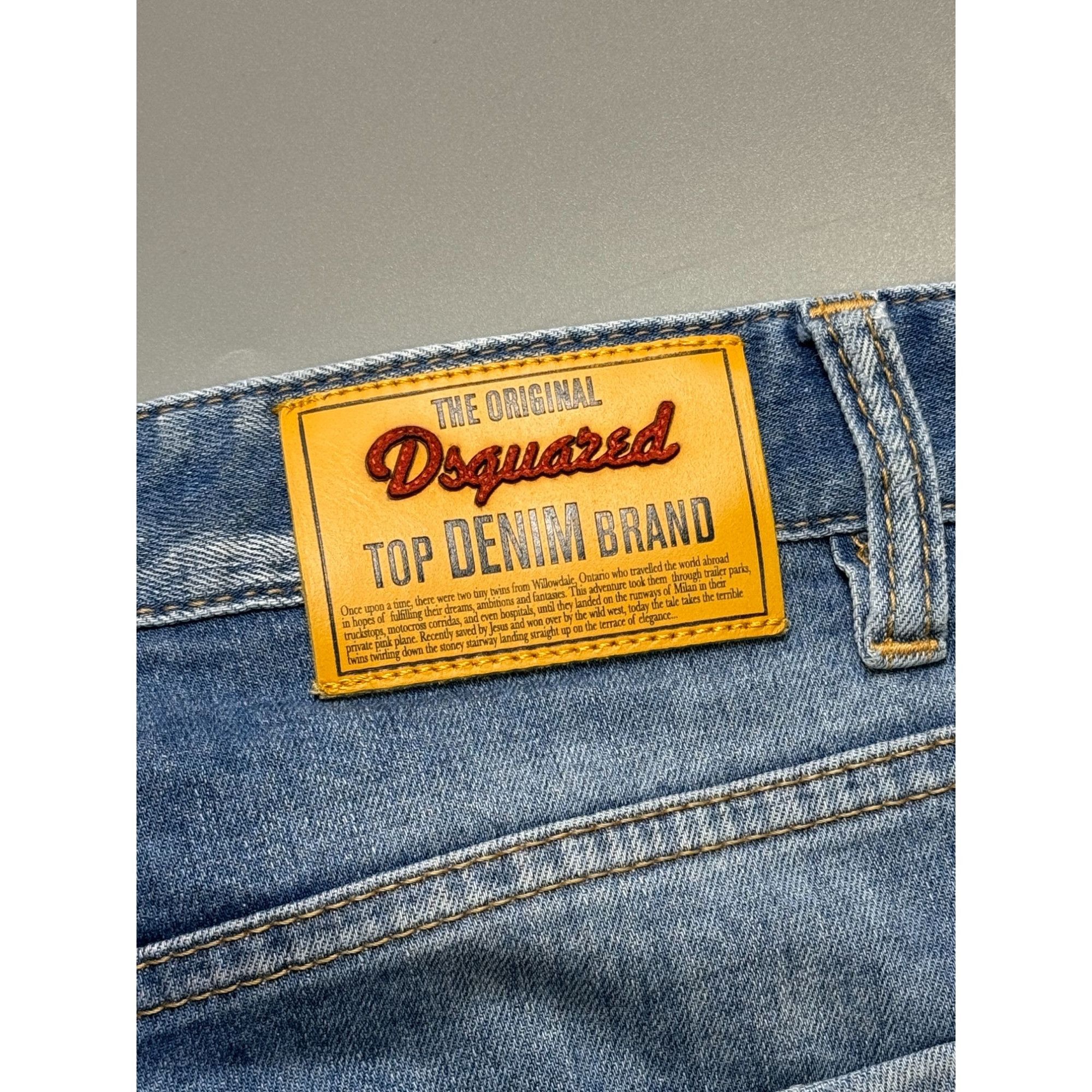 Dsquared2 Dsquared2 Vintage Skinny Distressed Denim Jeans (Y1106) Size US 30 / EU 46 - 17 Thumbnail