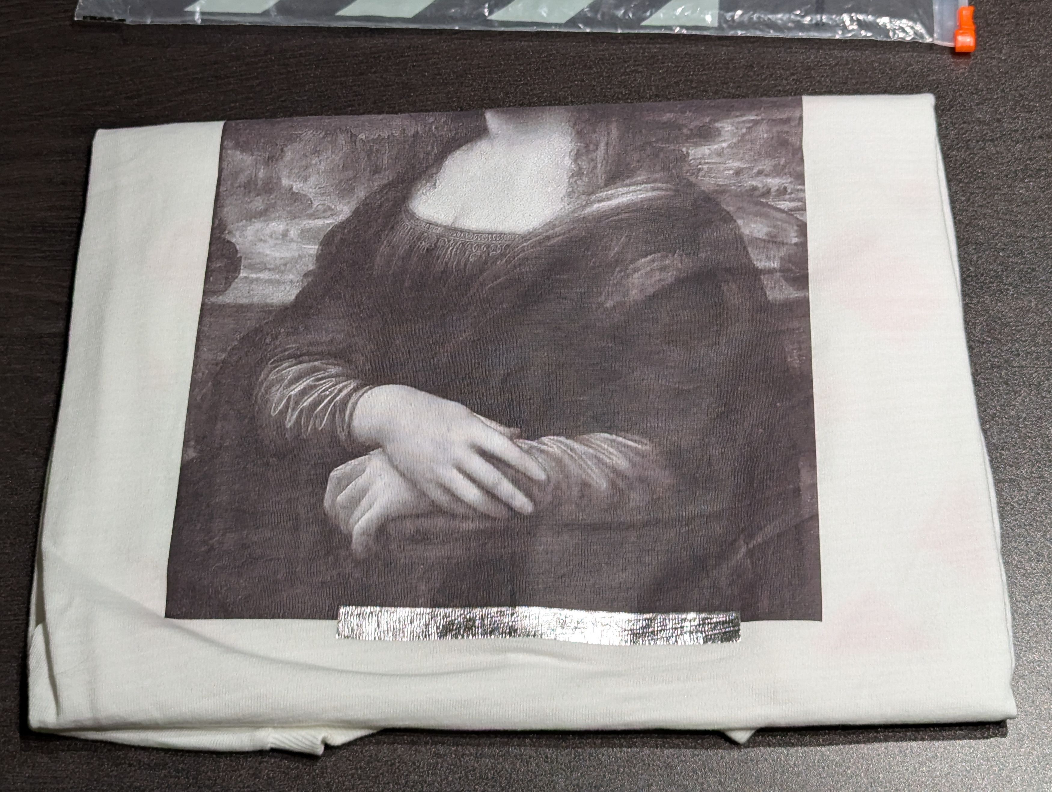 Off-White Virgil Abloh MCA Figures of Speech OFF-WHITE Mona Lisa Tee Size US XL / EU 56 / 4 - 19 Thumbnail