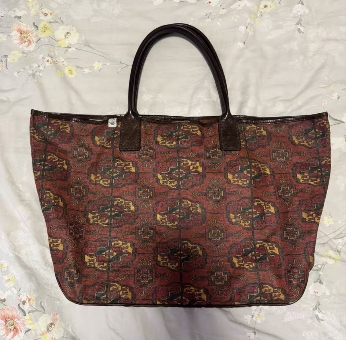 Visvim visvim 11SS Limited ethnic-inspired Indian blanket tote Size ONE SIZE - 1 Thumbnail