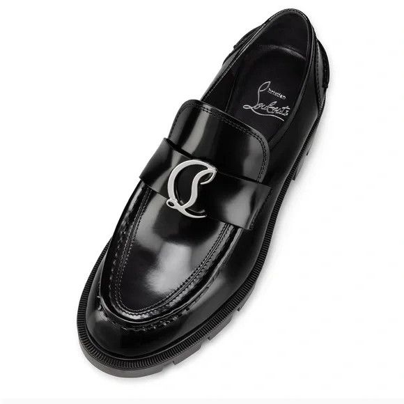 Christian Louboutin oc11z0126 CL Moc Lug in Black Size US 9 / IT 39 - 2 Thumbnail