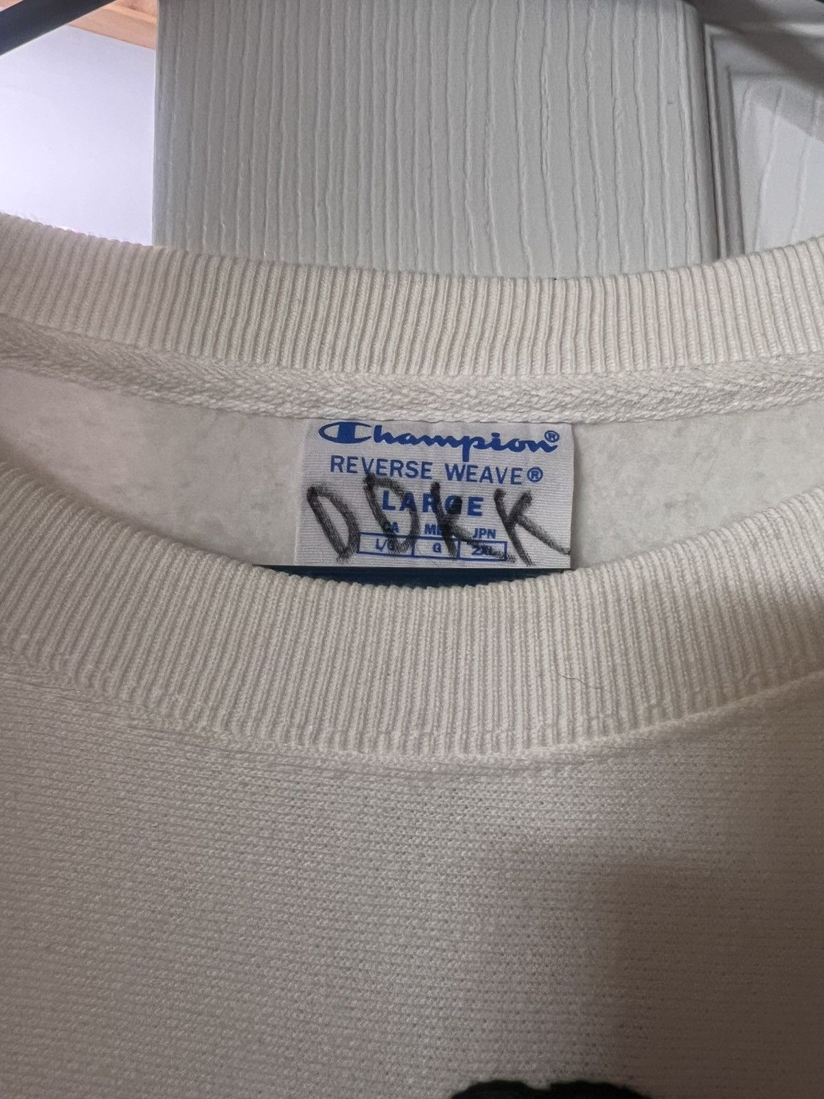 Champion Lil Uzi Vert Sweater Hand Stiched Size US L / EU 52-54 / 3 - 3 Thumbnail