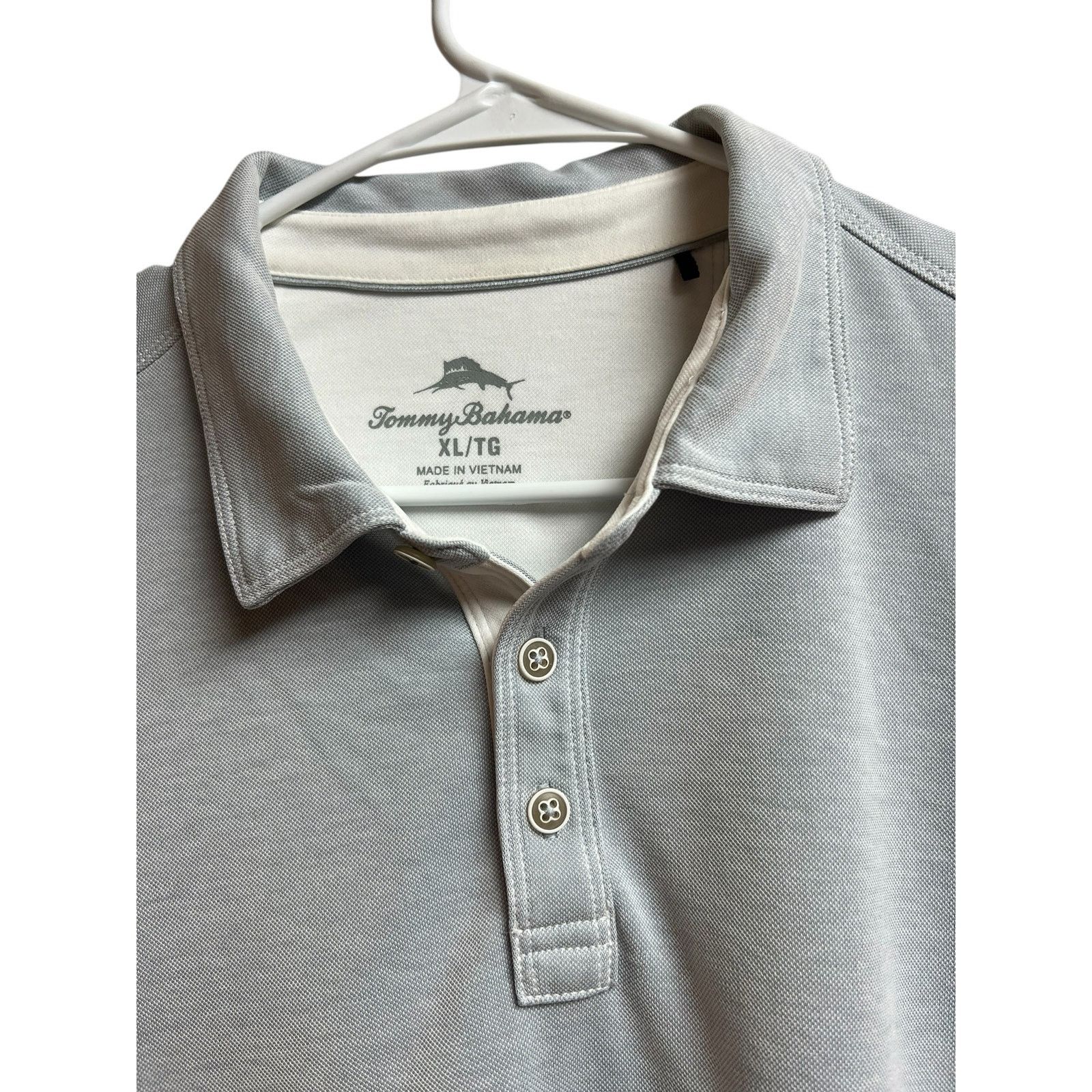 Tommy Bahama Tommy Bahama Light Blue Men's Polo Shirt XL Size US XL / EU 56 / 4 - 3 Thumbnail