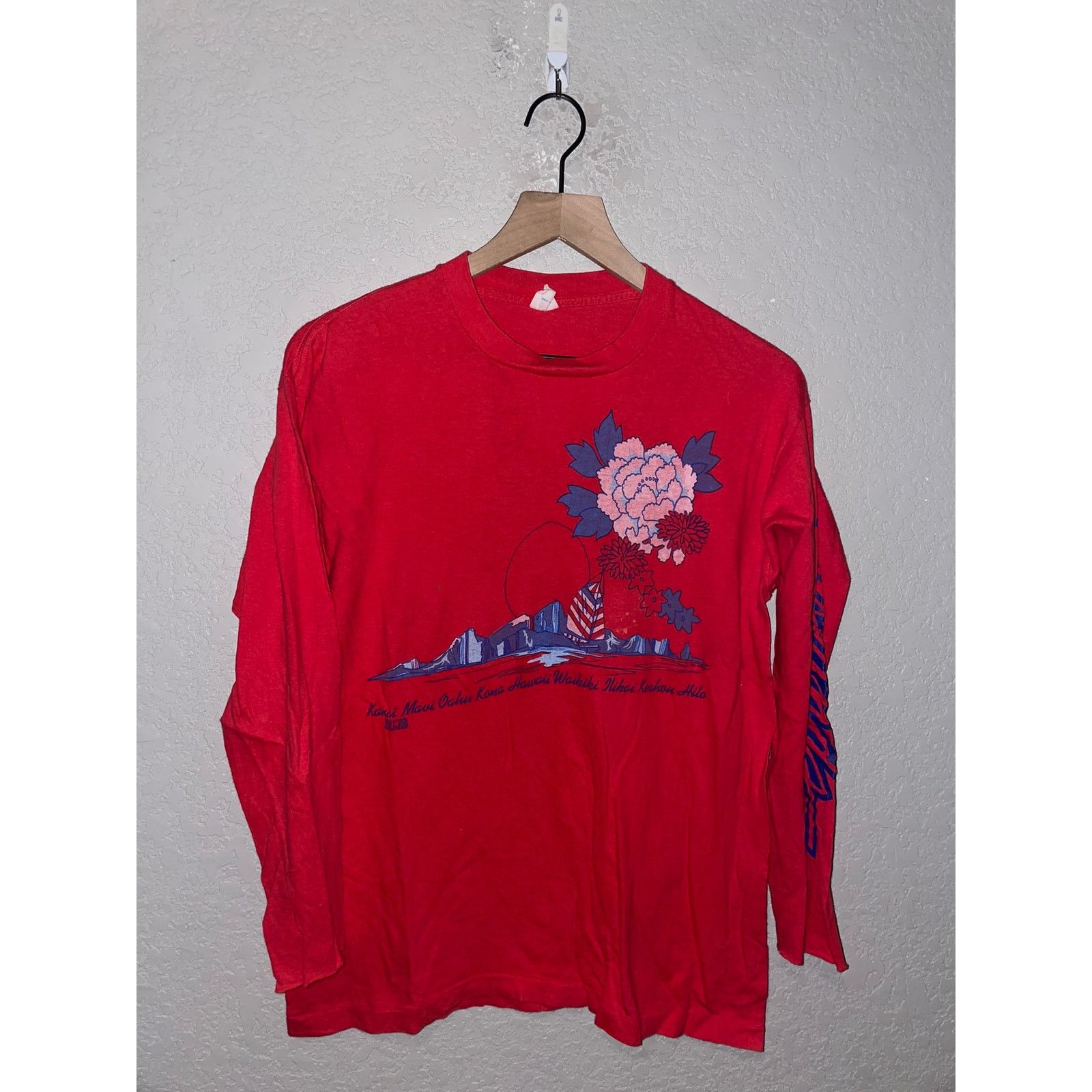 Vintage 1970s 80s Kanai Maui Oahu Kona Hawaii Ocean Island Shirt 70s Size US L / EU 52-54 / 3 - 1 Thumbnail