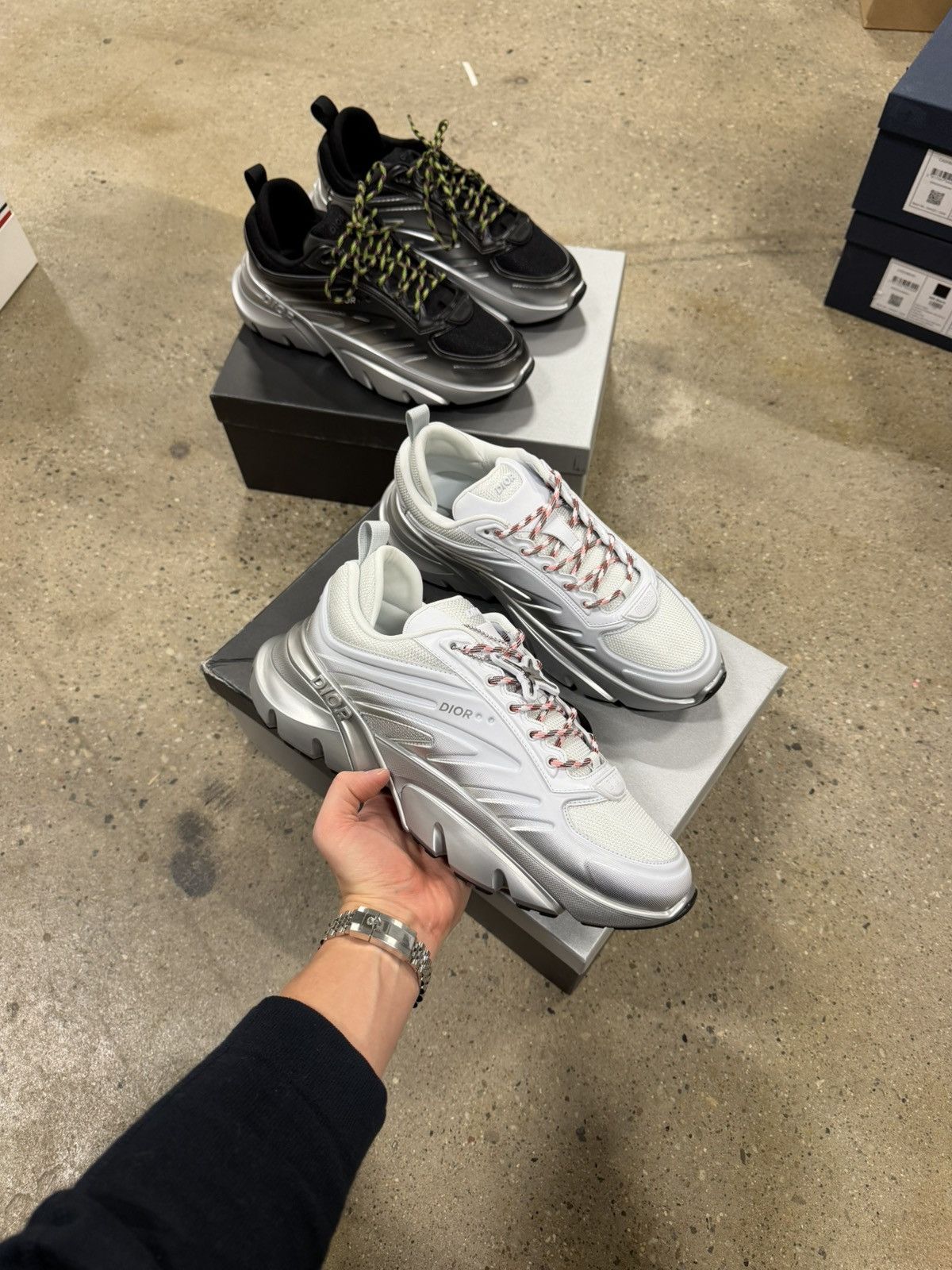 Dior Dior x Lewis Hamilton B44 Blade Sneaker NEW 1650$ Size US 11 / EU 44 - 4 Thumbnail