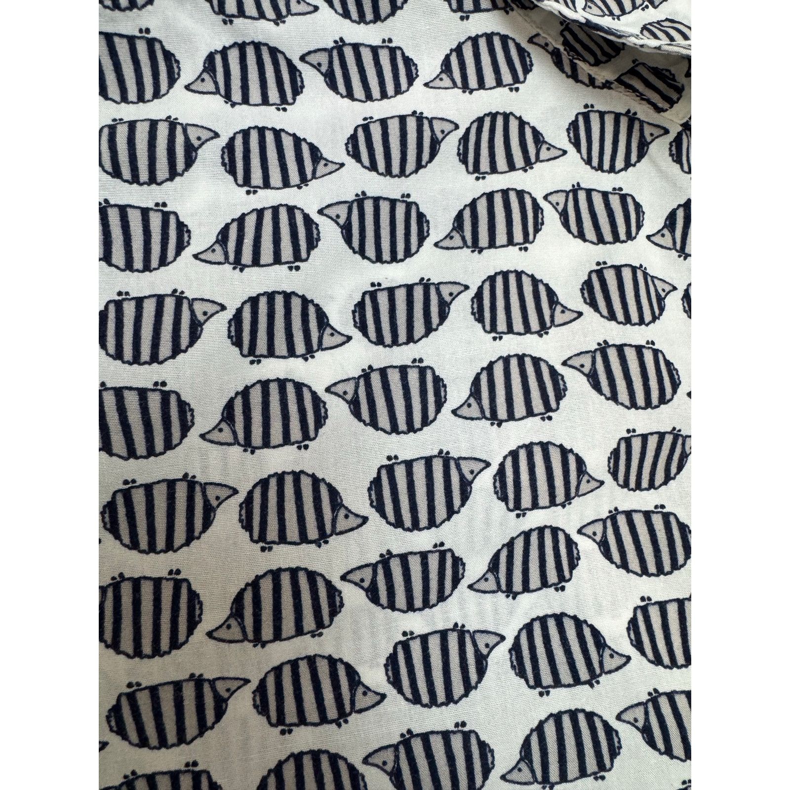 Sonoma Hedgehog Print Button Down Shirt 100% Cotton Sonoma - Large Size L / US 10 / IT 46 - 7 Thumbnail