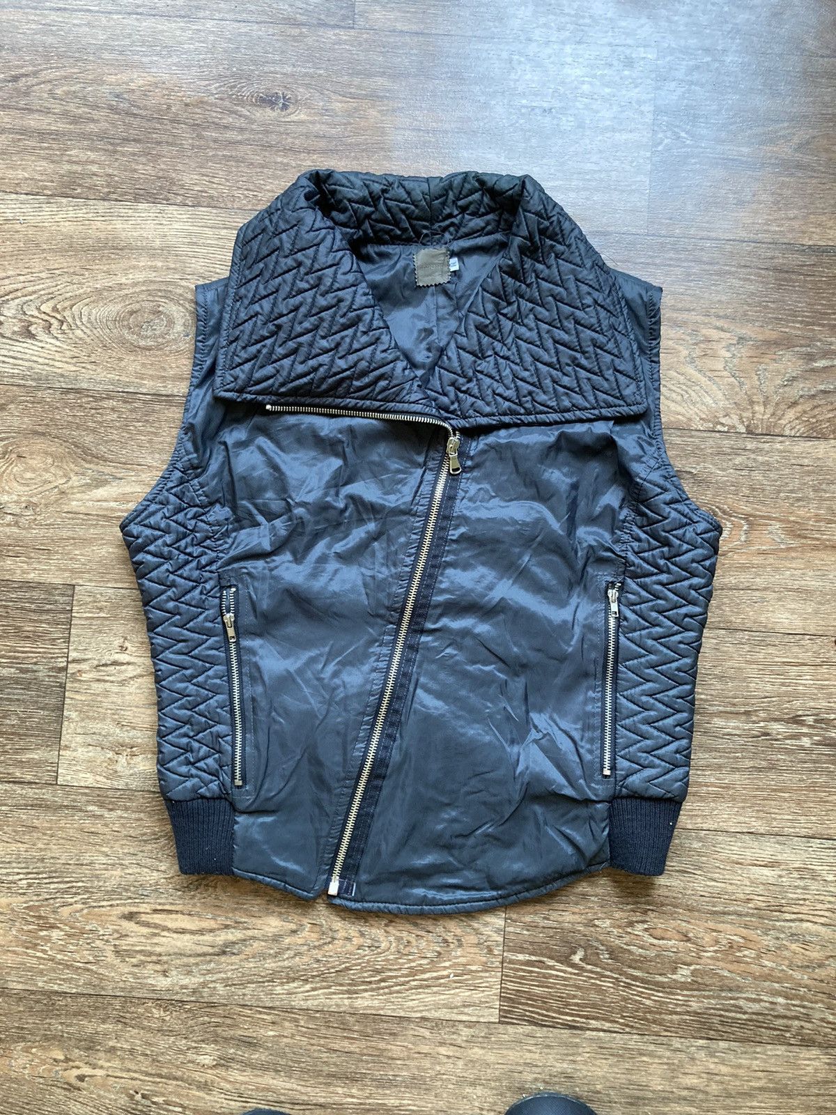 Vintage Imperial Vest Made In Italy Avant-Garde punk style