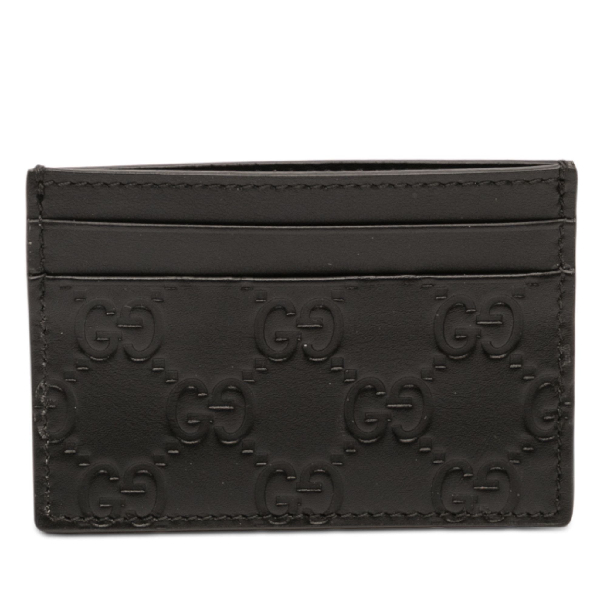 Gucci Gucci Guccissima Card Holder Size ONE SIZE - 1 Thumbnail
