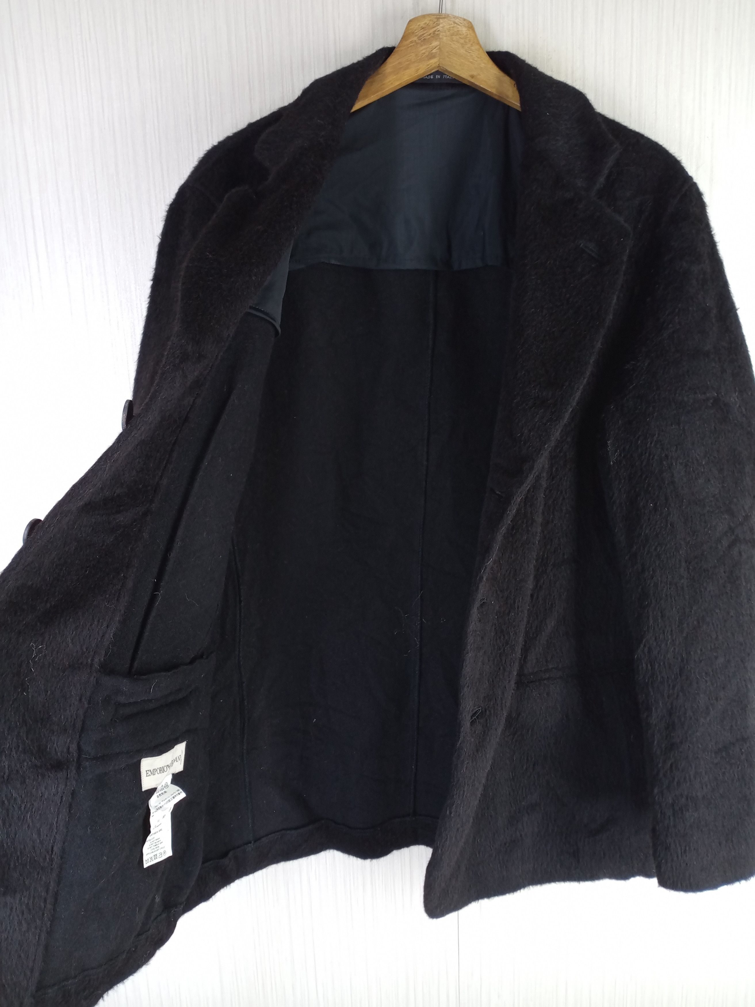 Emporio Armani Rare Vintage Emporio Armani Wool Laine Jacket Size US M / EU 48-50 / 2 - 8 Thumbnail