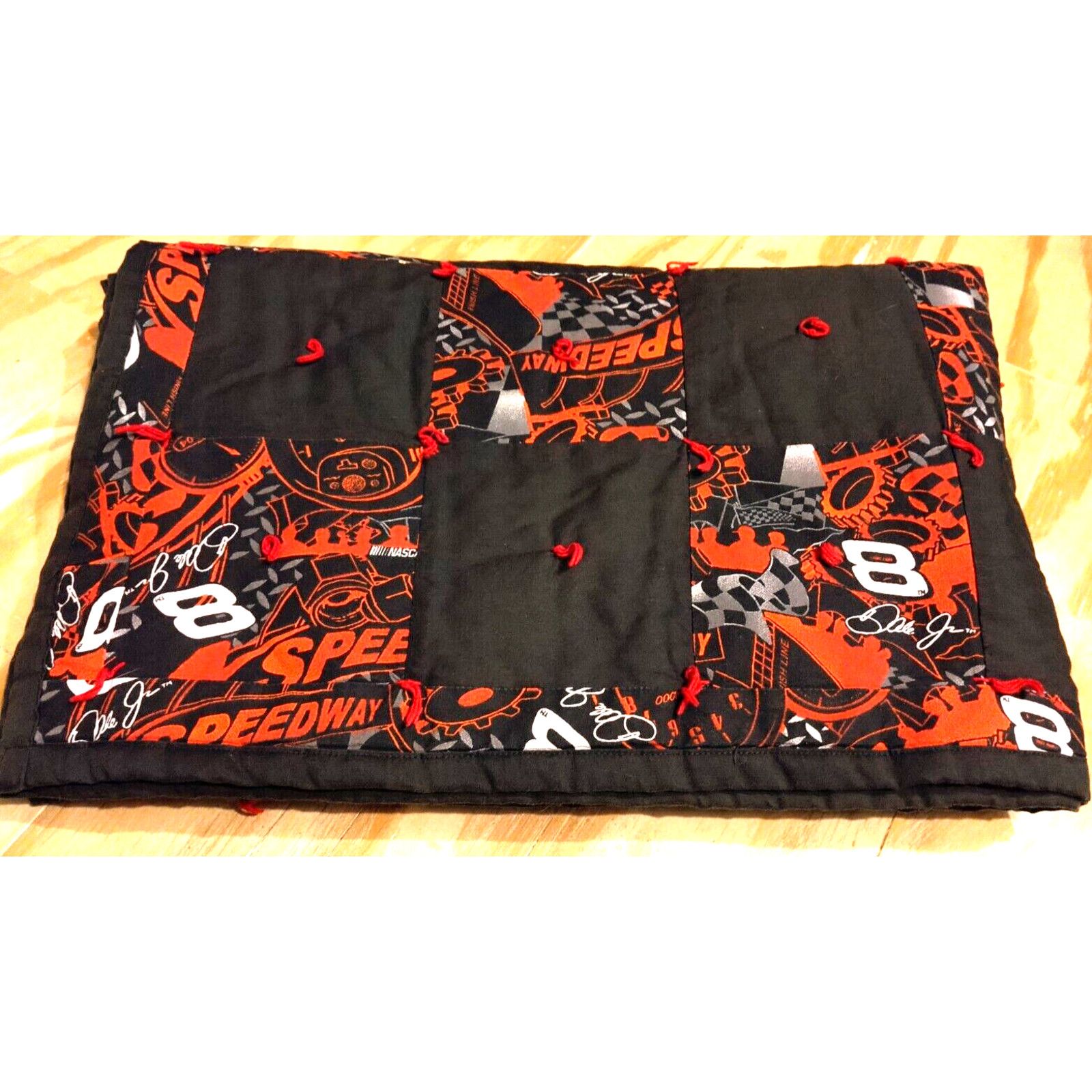 The Unbranded Brand Nascar #8 Speedway Rectangle 38 x50 Child's Blanket Size ONE SIZE - 1 Thumbnail
