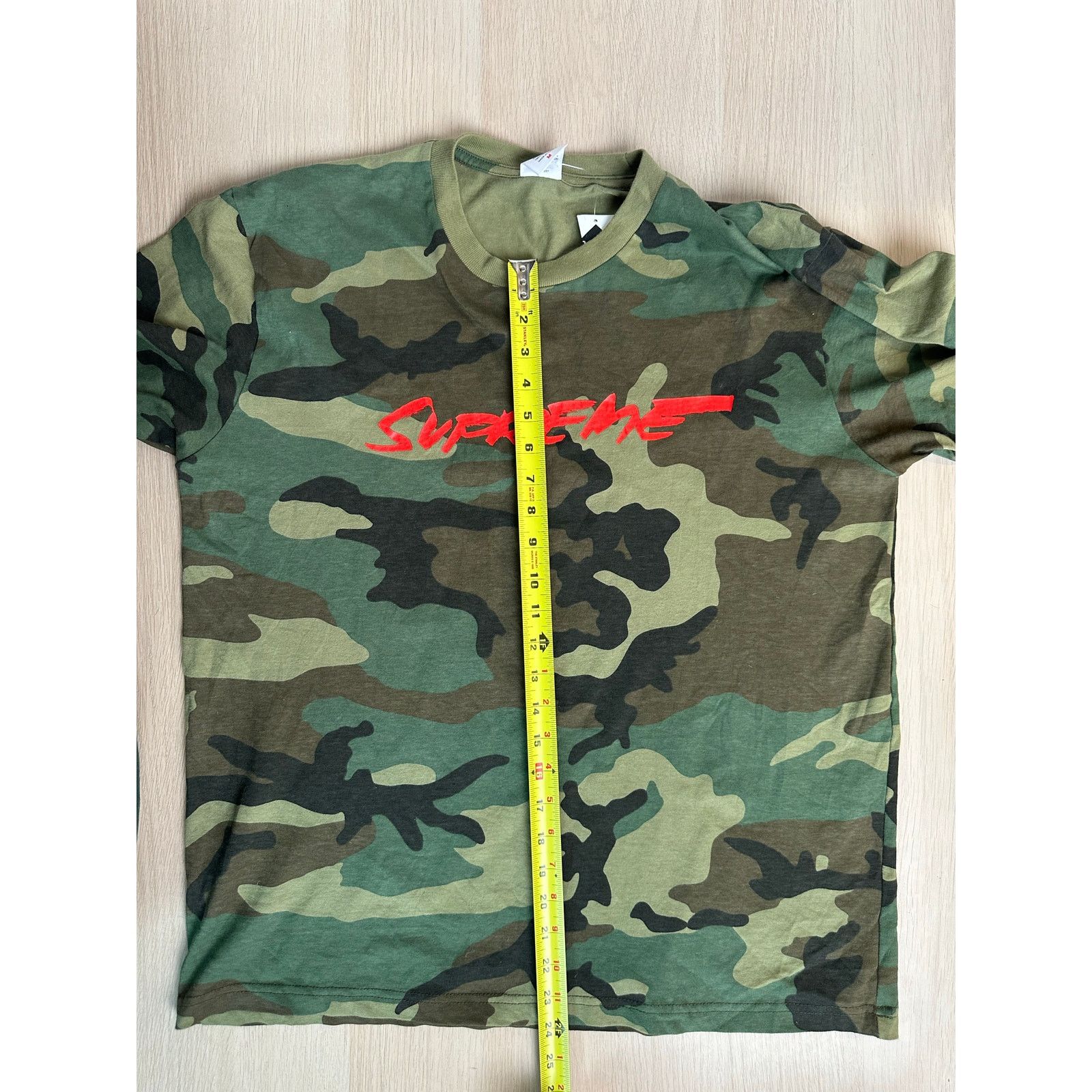 Supreme Supreme Futura Logo Tee Woodland Camo - Size M - NEW Size US M / EU 48-50 / 2 - 5 Thumbnail