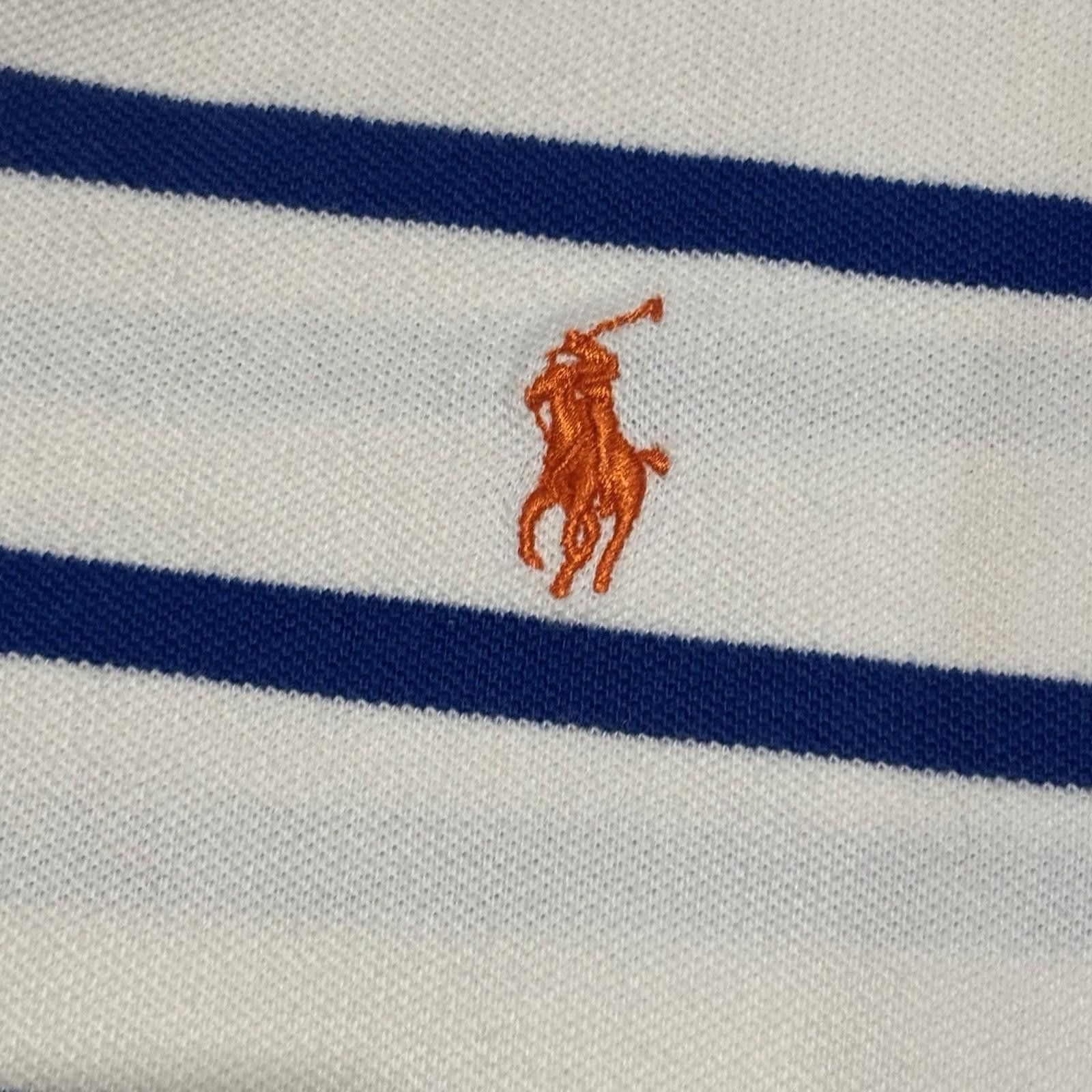 Polo Ralph Lauren Polo Ralph Lauren Men’s Shirt Size Large Striped White Blue Size US XL / EU 56 / 4 - 3 Thumbnail