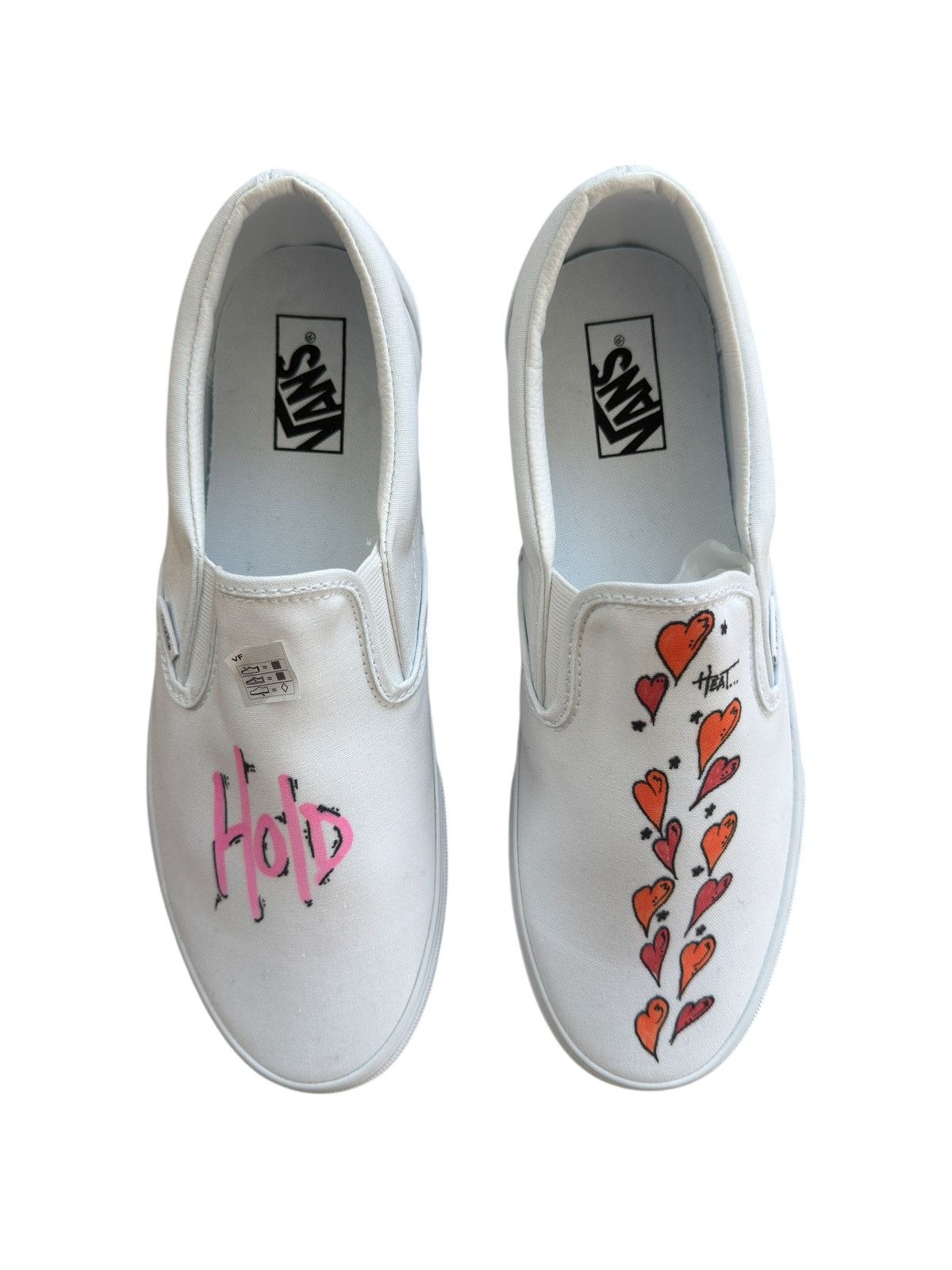Matty Boy 1/1 Matty Boy Hand Drawn Slip-on Vans + Signed Box Size US 12 / EU 45 - 2 Thumbnail