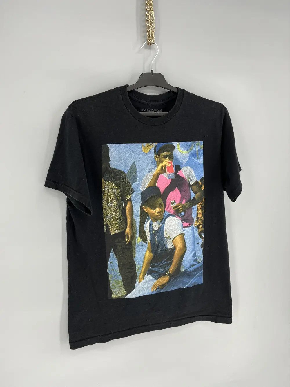 Band Tees Vtg Boyz n the Hood Ice Cube Rap Tee Movie T-shirt NWA Shirt Size US M / EU 48-50 / 2 - 2 Thumbnail