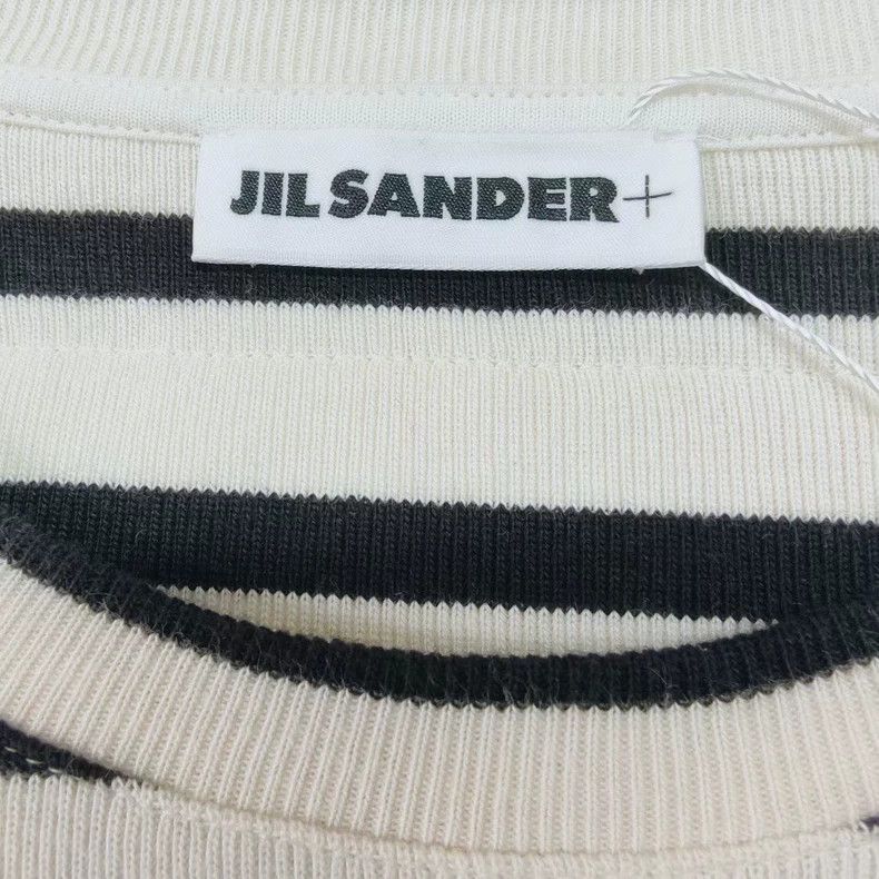 Jil Sander Jil Sander Black and white striped short sleeve Size L / US 10 / IT 46 - 4 Thumbnail
