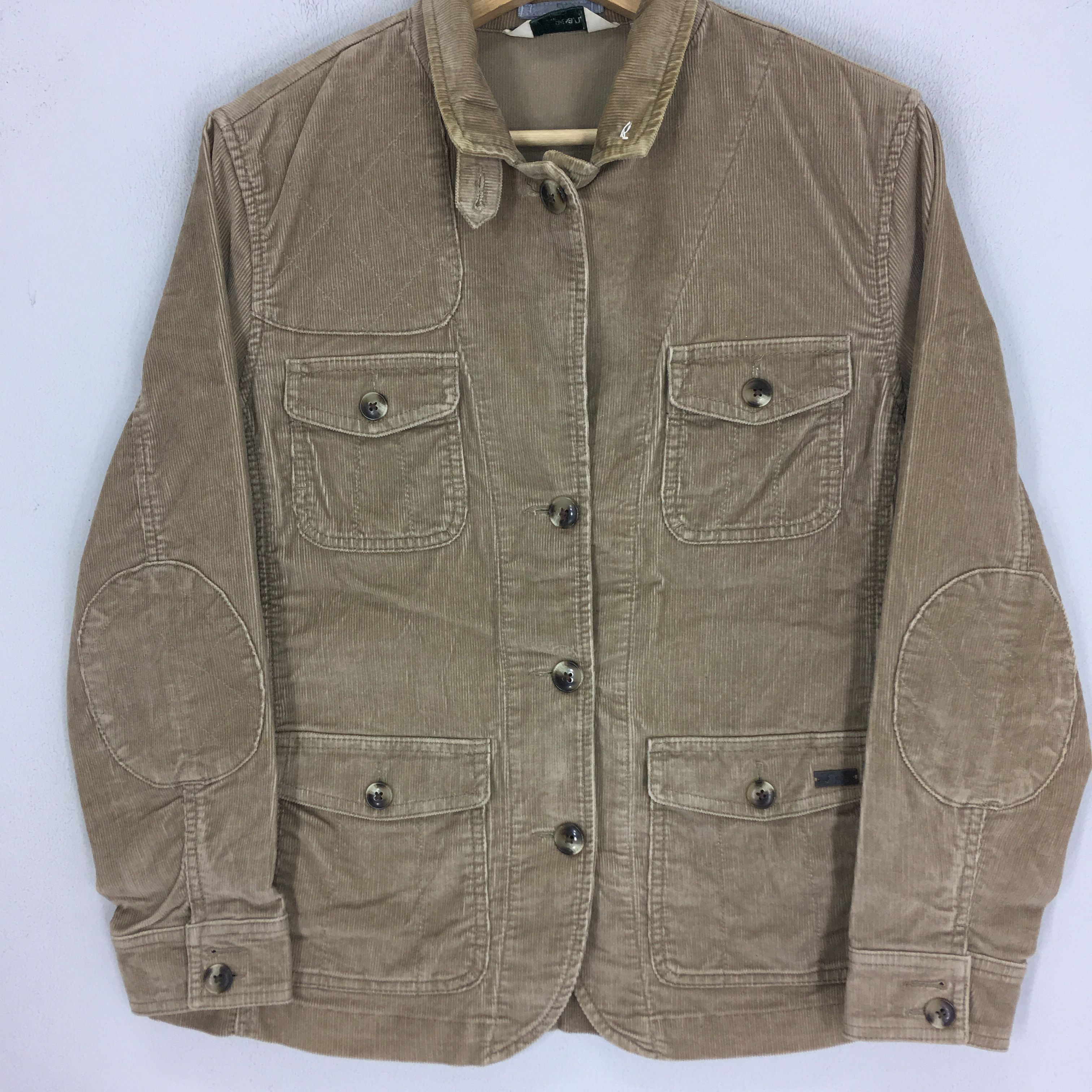L.L. Bean Vintage LL Bean Brown Corduroy Ladies Jacket Size S / US 4 / IT 40 - 3 Thumbnail