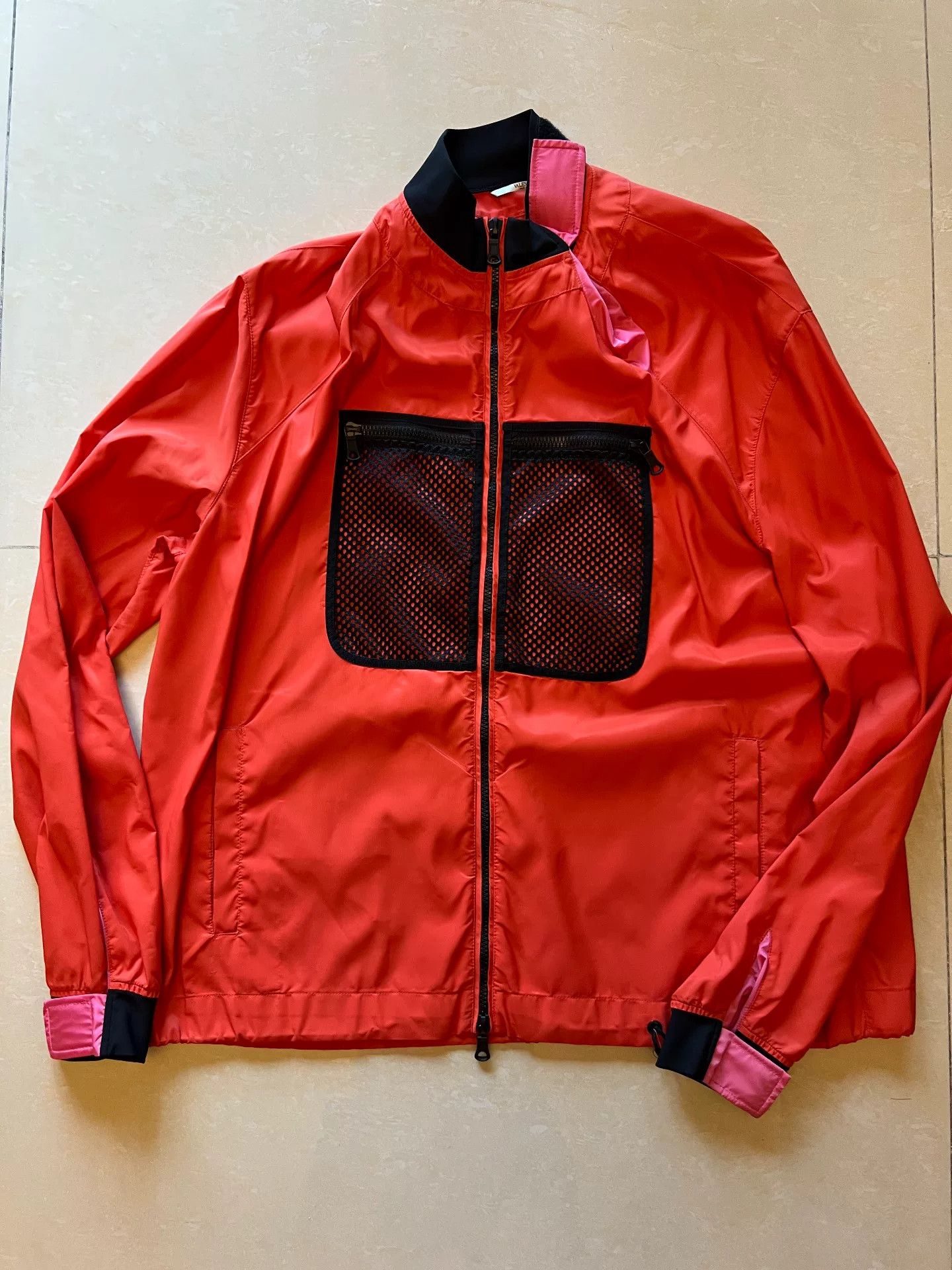 Valentino Valentino Orange Jacket Italy Size 50 Size US L / EU 52-54 / 3 - 1 Thumbnail