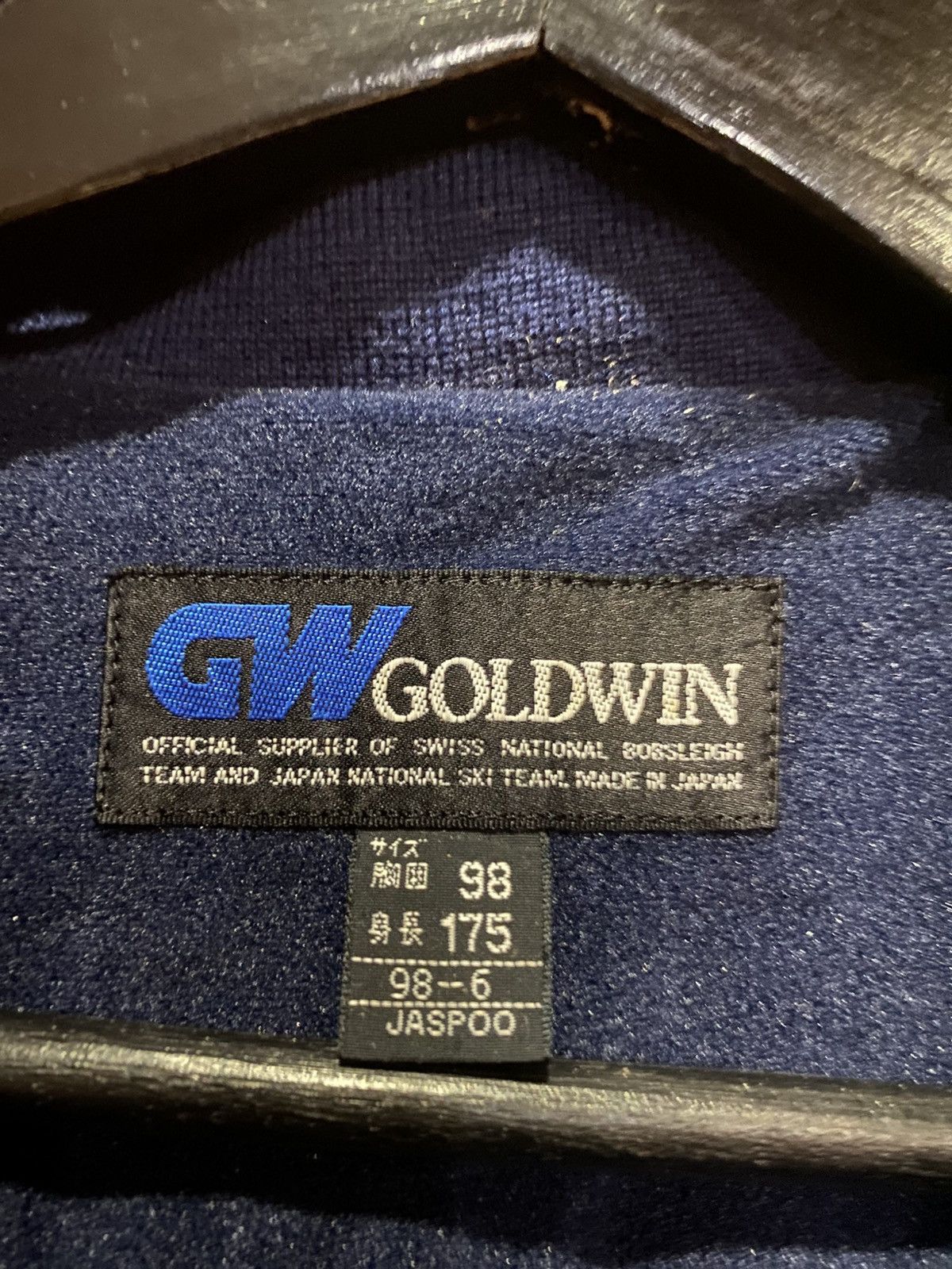 Goldwin Vintage Goldwin Tchaikov Ski Team Windbreaker 90s Blue Japan Size US M / EU 48-50 / 2 - 6 Thumbnail