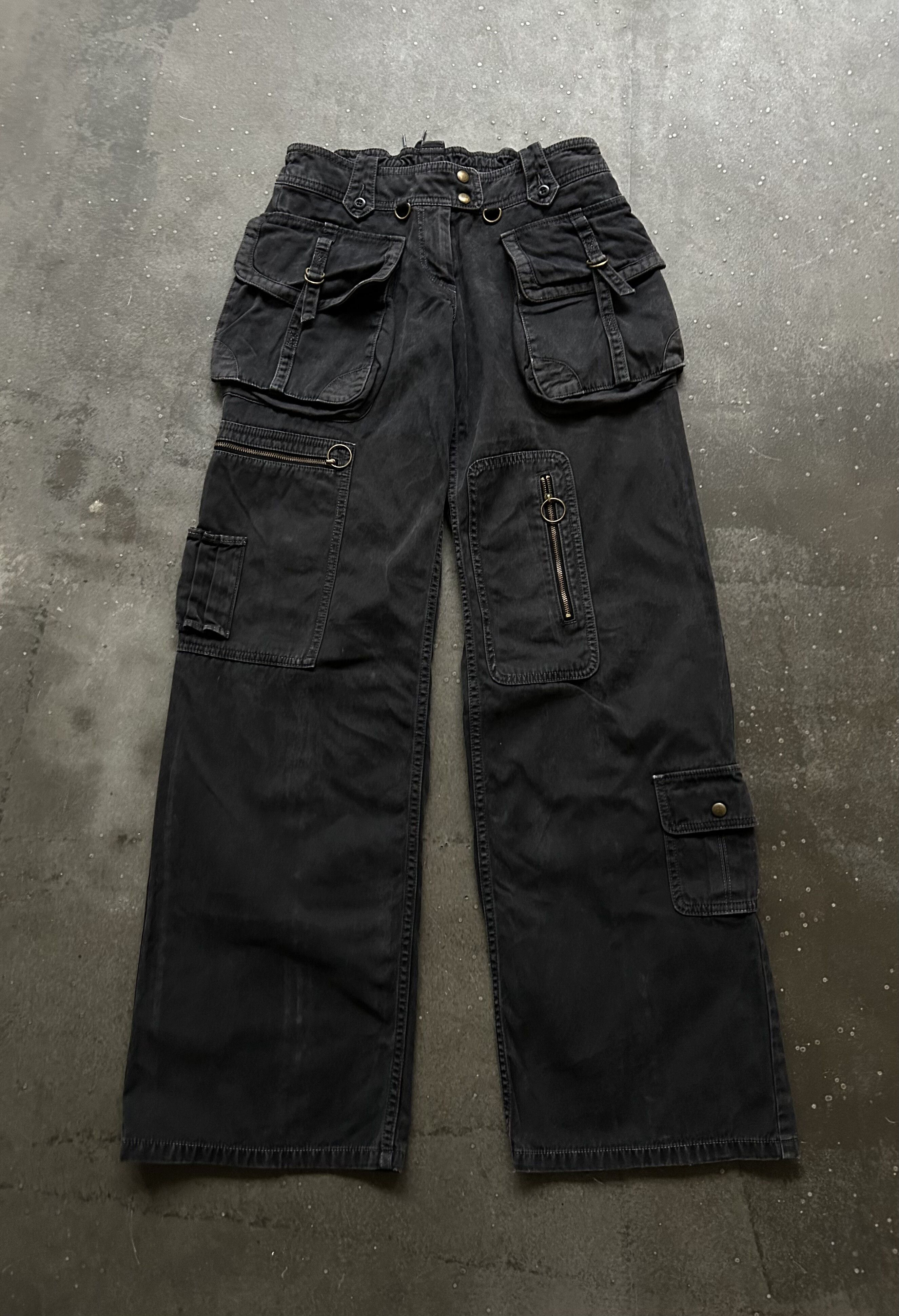 Share Spirit Homme high-waisted cargo denim pants Size US 28 / EU 44 - 1 Thumbnail