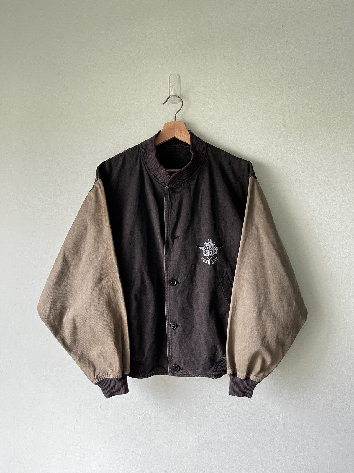 Japanese Brand × Vintage Vintage Posh Boy Varsity Jacket Size US M / EU 48-50 / 2 - 5 Thumbnail