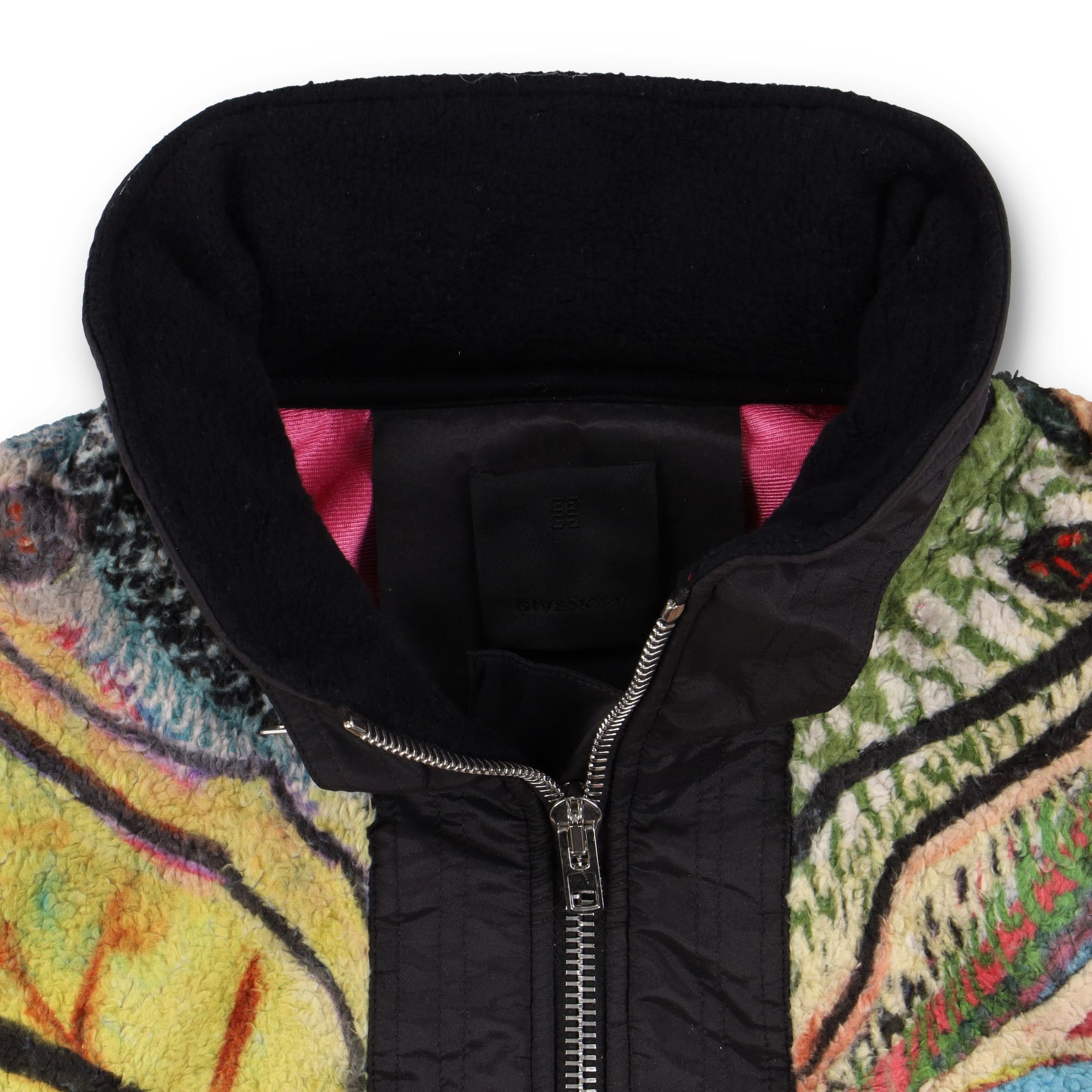 Givenchy x Josh Smith 1 of 1 Reaper Fleece Zip Jacket Size US M / EU 48-50 / 2 - 3 Thumbnail